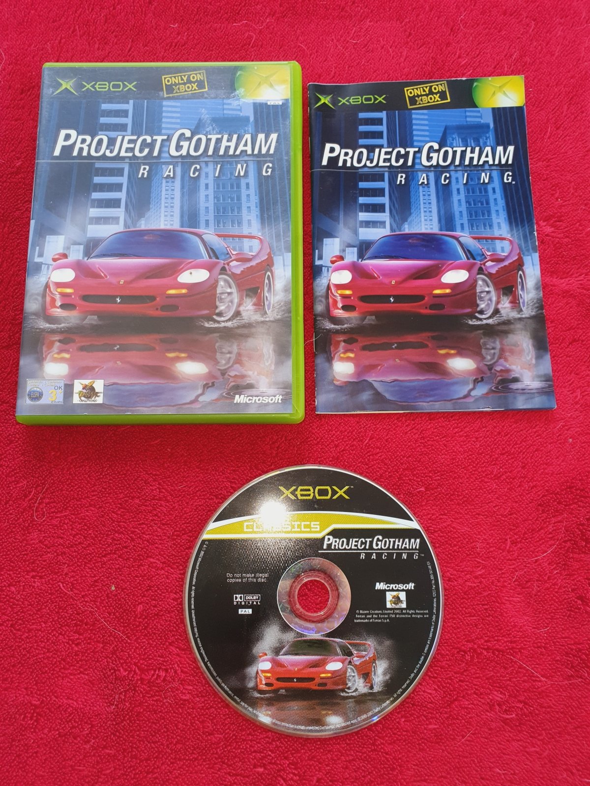 Project Gotham Racing - XBOX Game - Xbox, Games, Driving and racing - Level Up Gaming NZ
