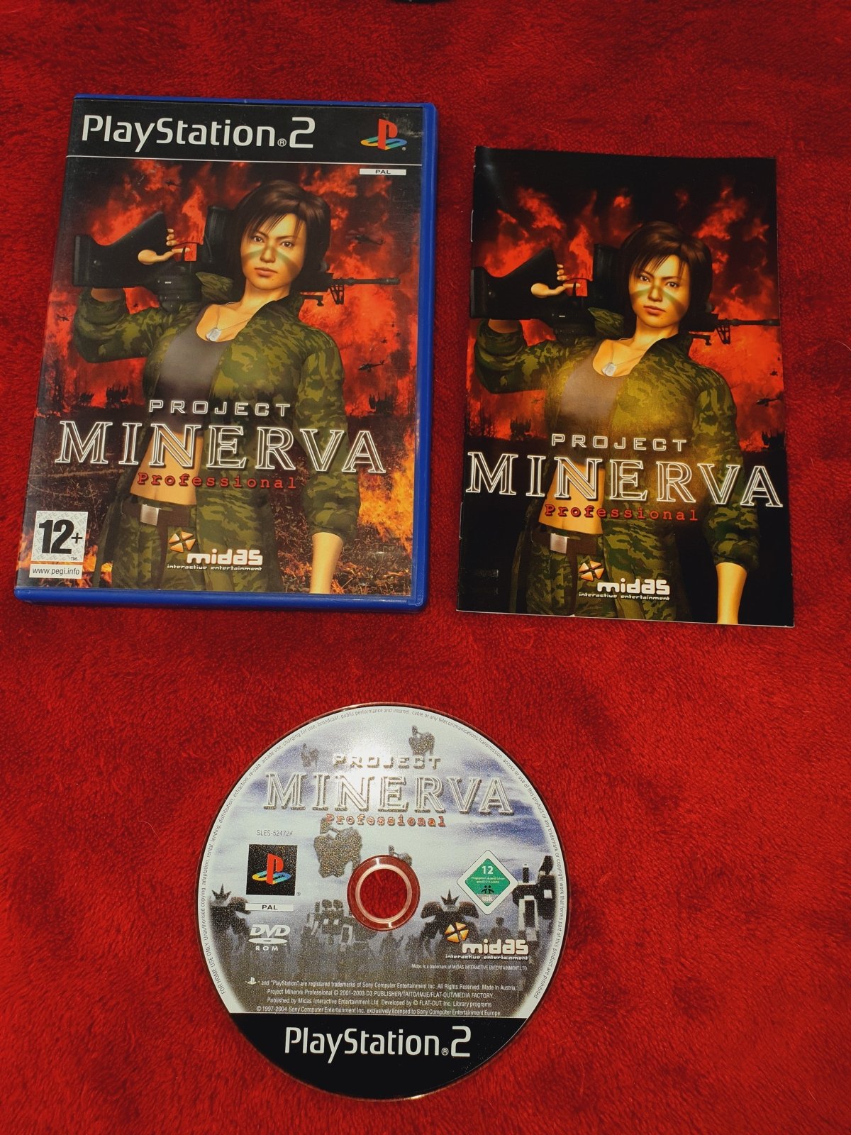 Project Minerva Professional - PS2 Game - PlayStation 2, Games, Shooter - Level Up Gaming NZ