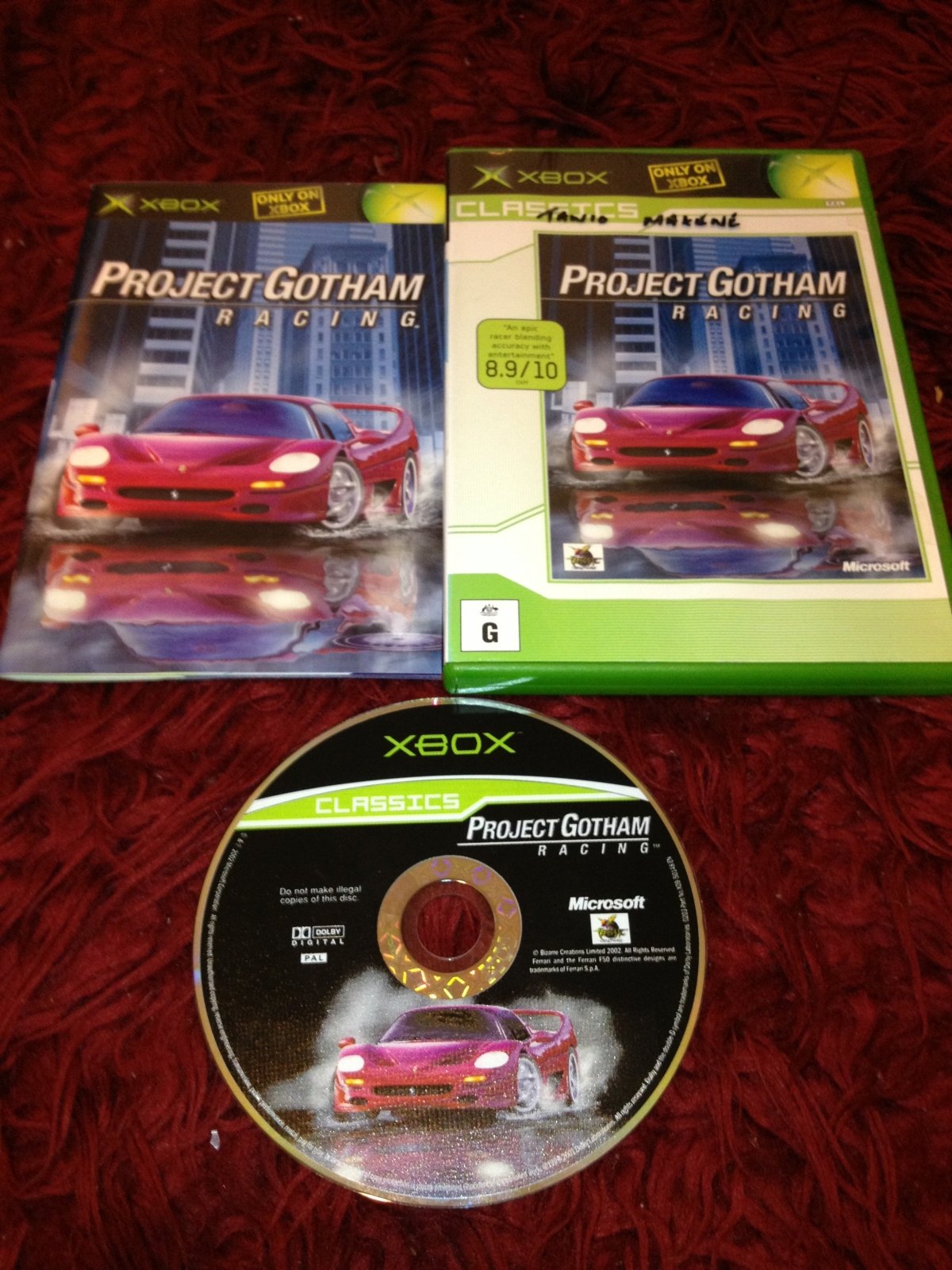 Project Gotham Racing - XBOX Game - Xbox, Games, Driving and racing - Level Up Gaming NZ
