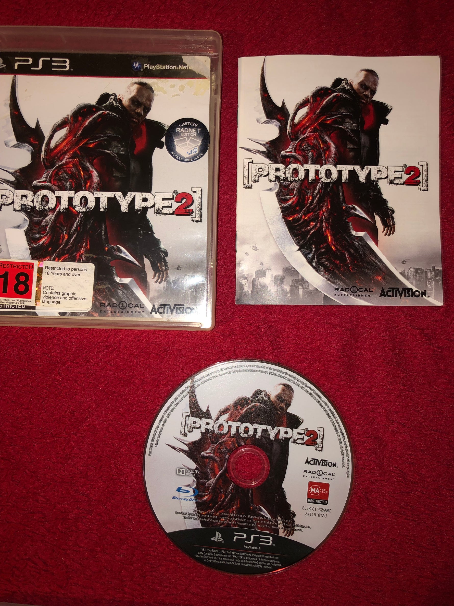 Prototype 2 - PS3 Game