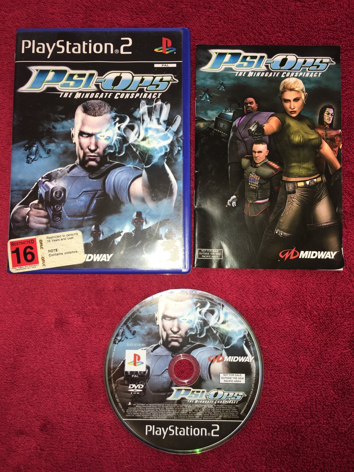 Psi - Ops: The Mindgate Conspiracy - 8.4/10! PS2 Game - PlayStation 2, Games, Shooter - Level Up Gaming NZ
