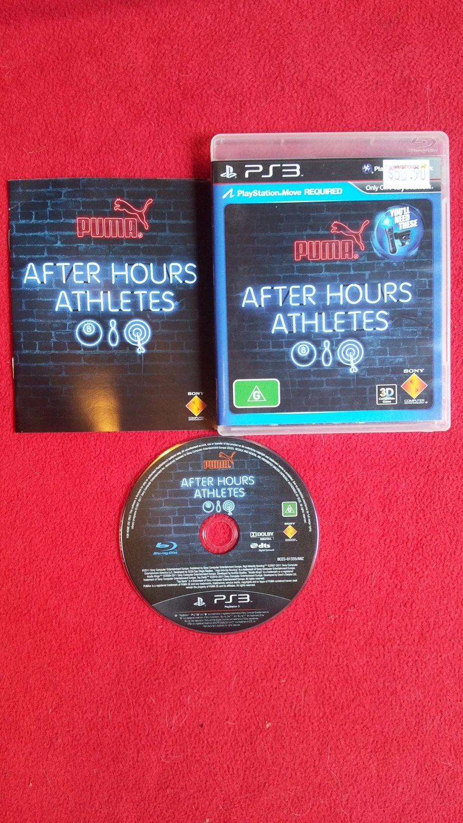 After Hours Athletes - PS3 MOVE Game - PlayStation 3, Games, Sports - Level Up Gaming NZ