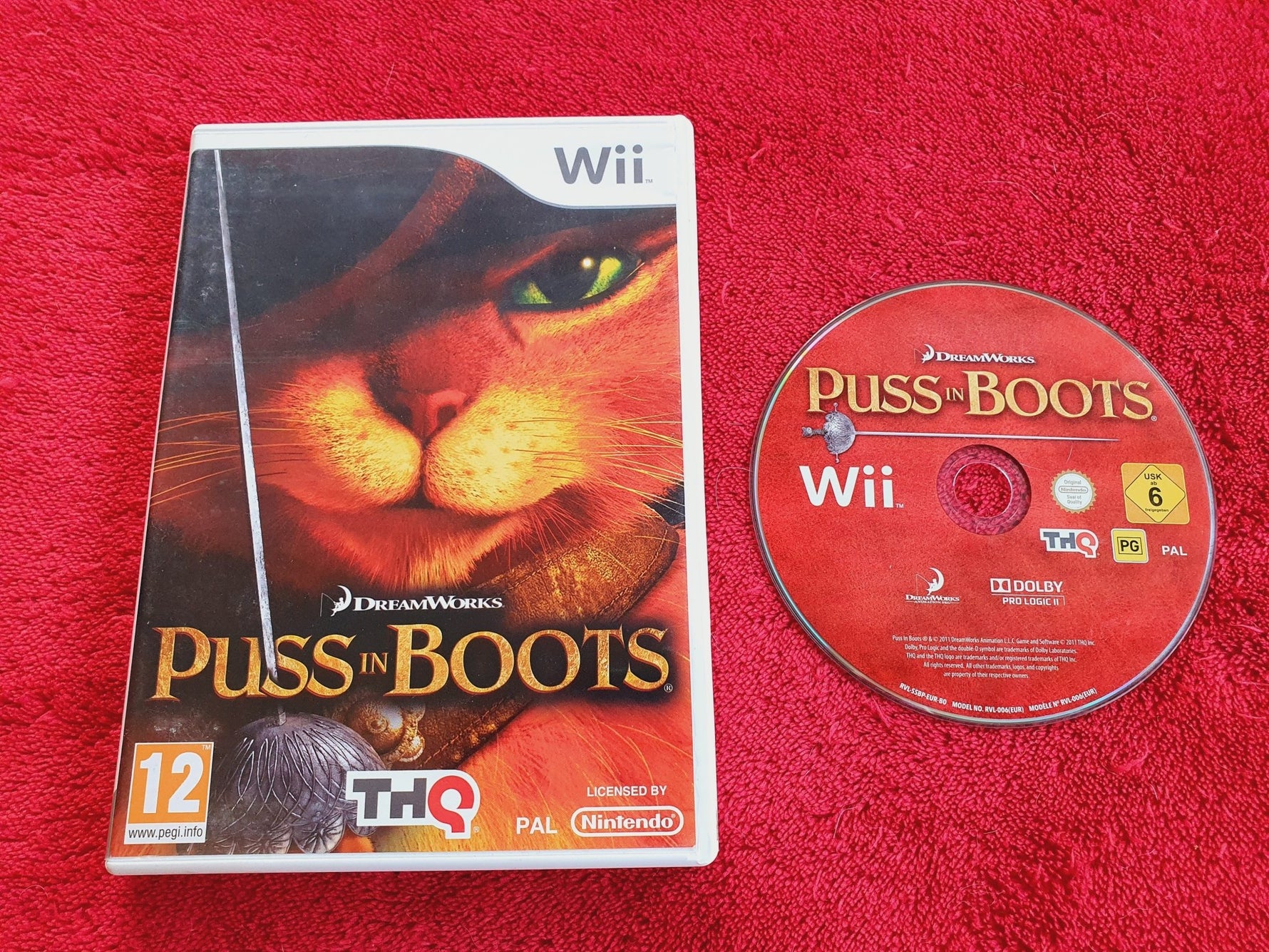Puss in Boots - RARE Wii Game - Wii - Wii Games - Level Up Gaming NZ