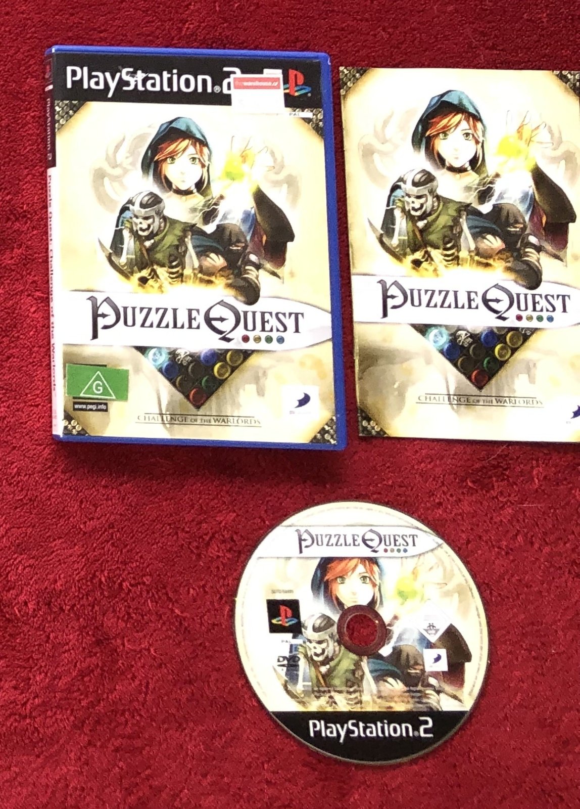 Puzzle Quest: Challenge of the Warlords - PS2 Game - PlayStation 2, Games, Strategy and puzzle - Level Up Gaming NZ