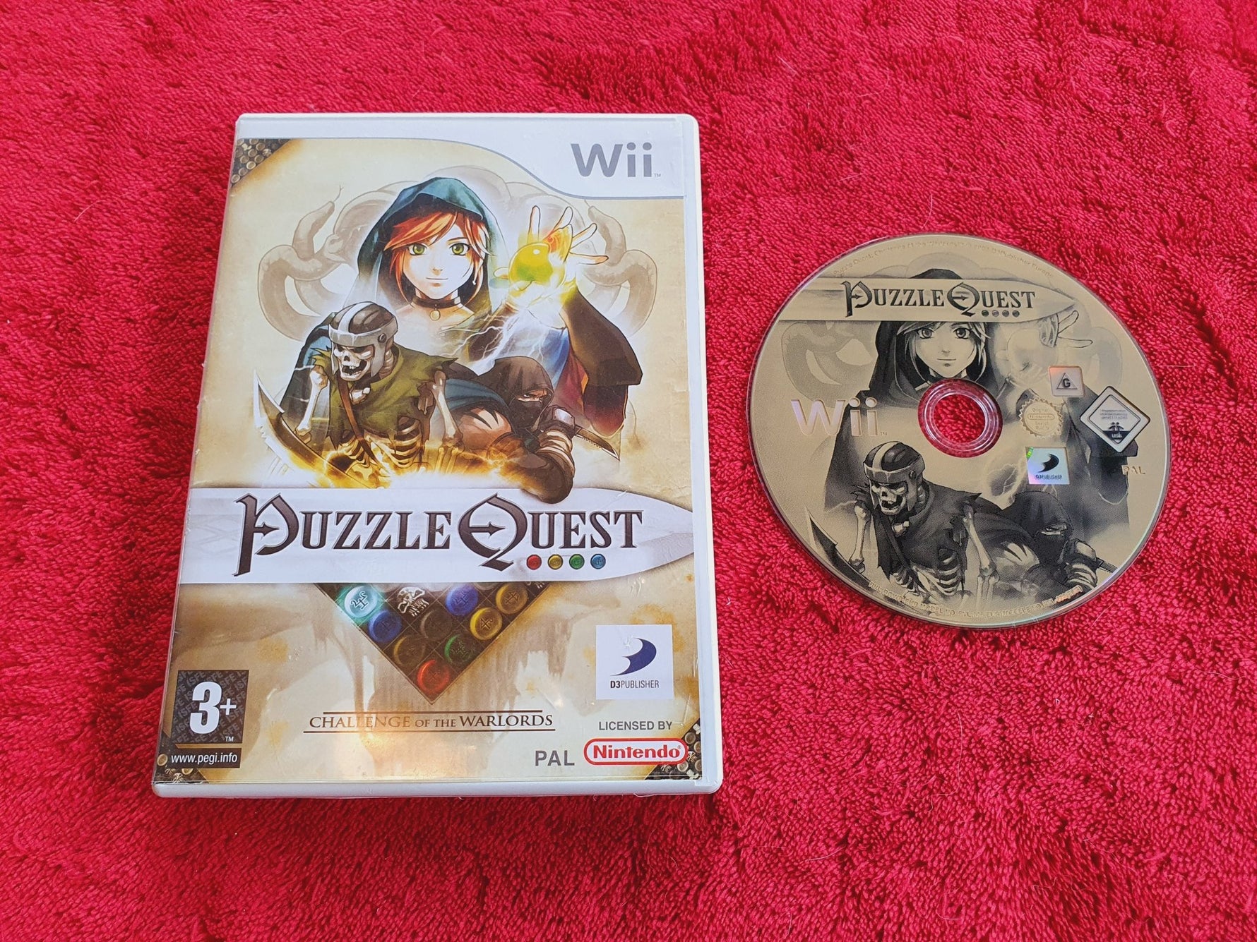 Puzzle Quest: Challenge of the Warlords - 8.5/10! Wii Game - Wii - Wii Games - Level Up Gaming NZ