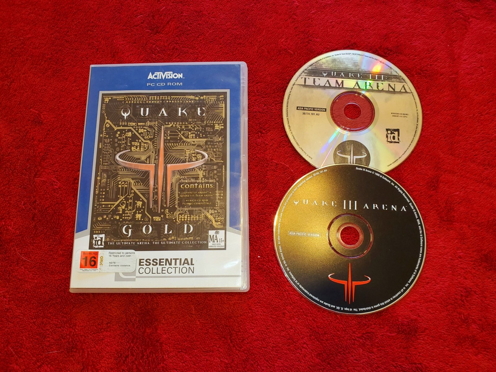 Quake 3 Gold - 9.2/10! RARE PC + MAC Game - PC games, Shooter - Level Up Gaming NZ