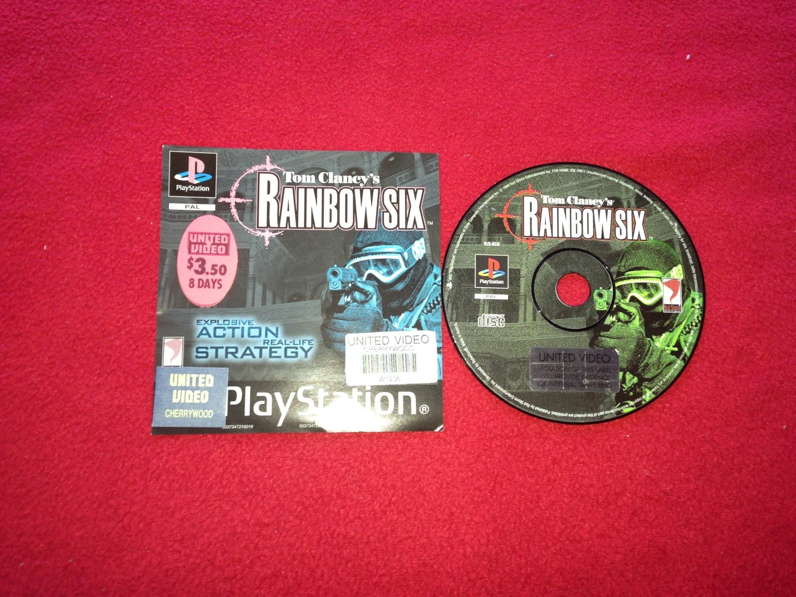 Tom Clancy's Rainbow Six - PS1 Game - PlayStation, Games, Shooter - Level Up Gaming NZ