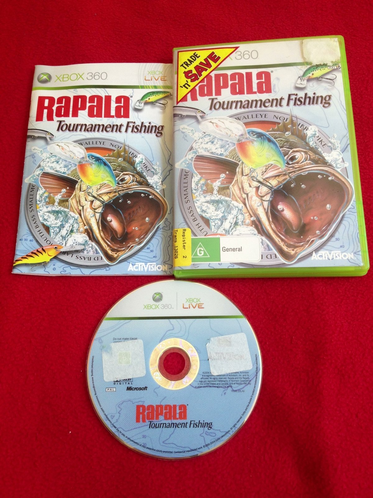 Rapala Tournament Fishing - XBOX360 Game - Xbox 360, Games, Sports - Level Up Gaming NZ
