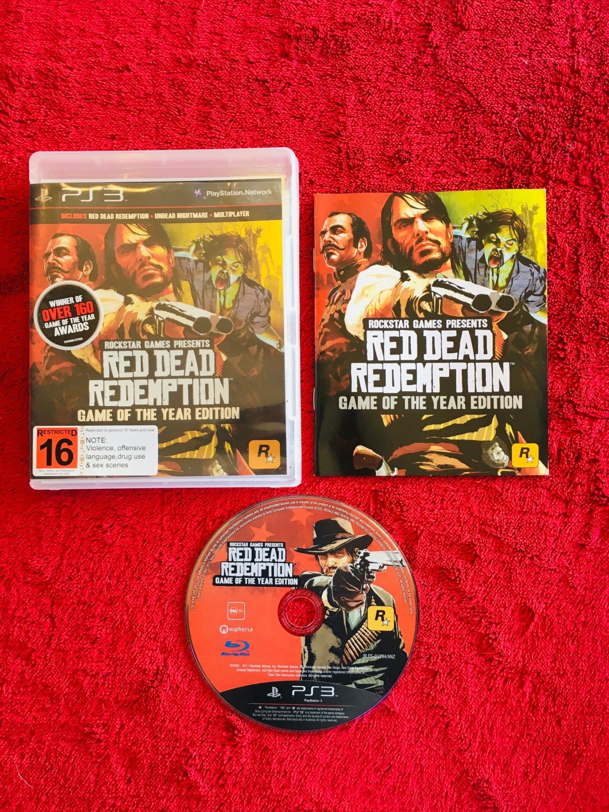 Red Dead Redemption - GAME OF THE YEAR Edition - PS3 Game - PlayStation 3, Games, Shooter - Level Up Gaming NZ