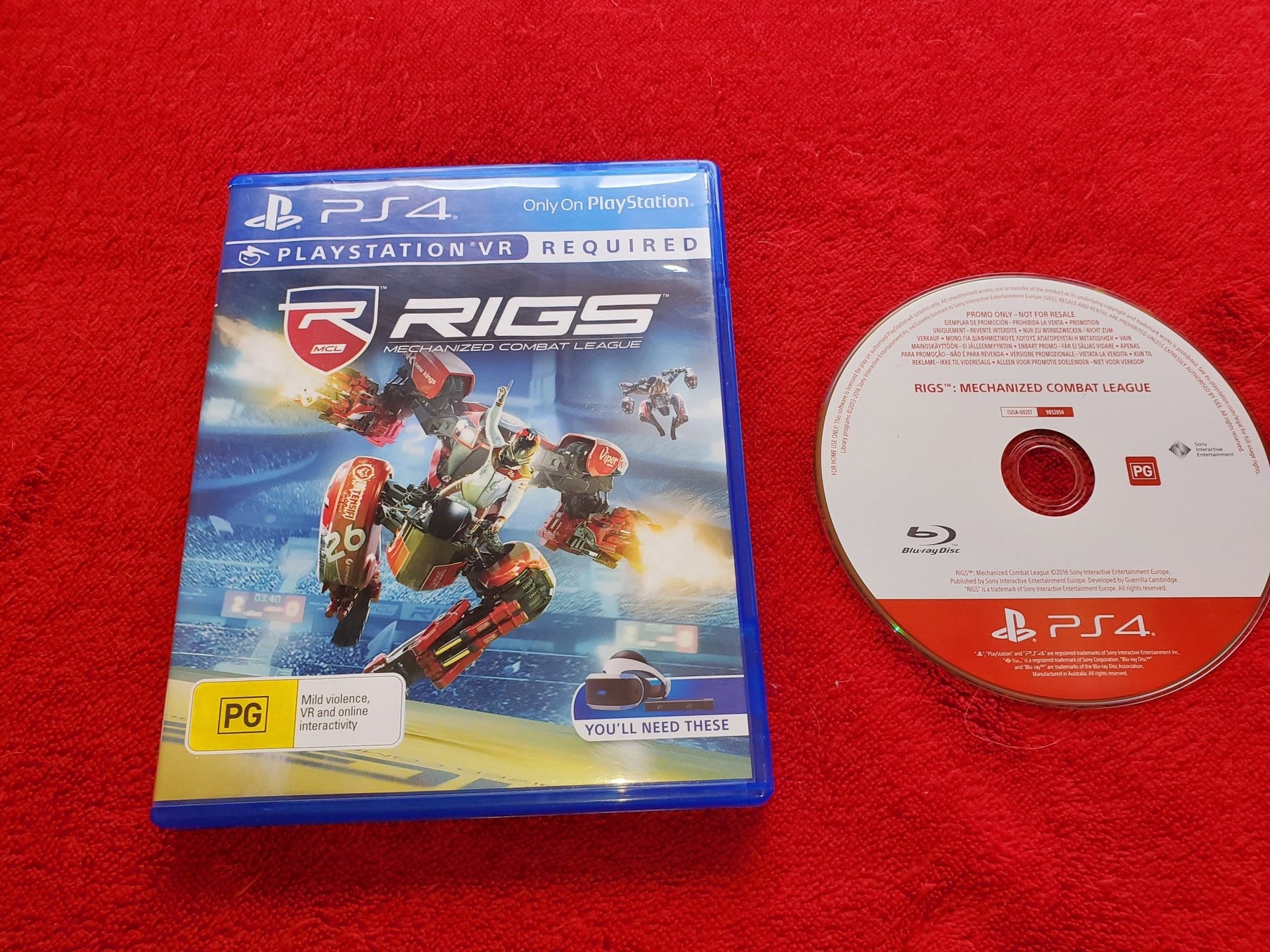 RIGS: Mechanized Combat League - PS4 VR Game - PS4 - PlayStation 4, Games - Level Up Gaming NZ