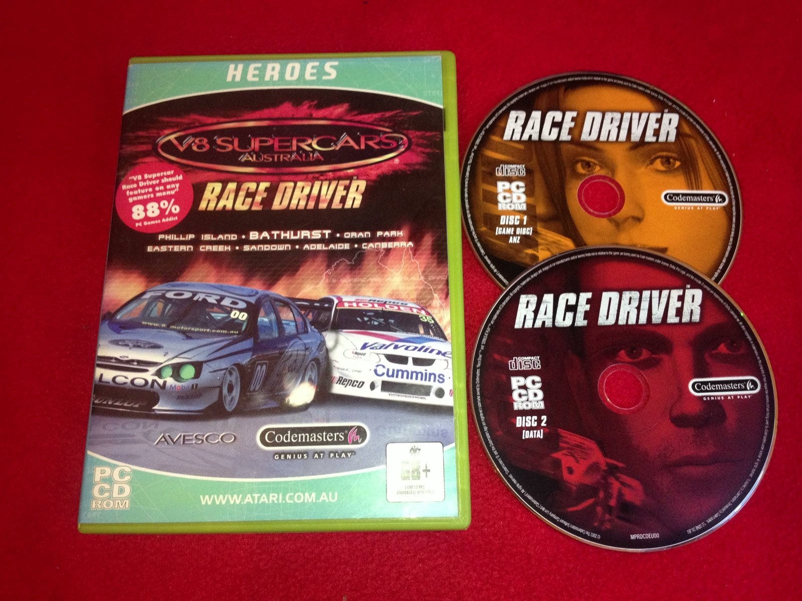 V8 Supercars: Race Driver - PC Game - PC games, Driving and racing - Level Up Gaming NZ