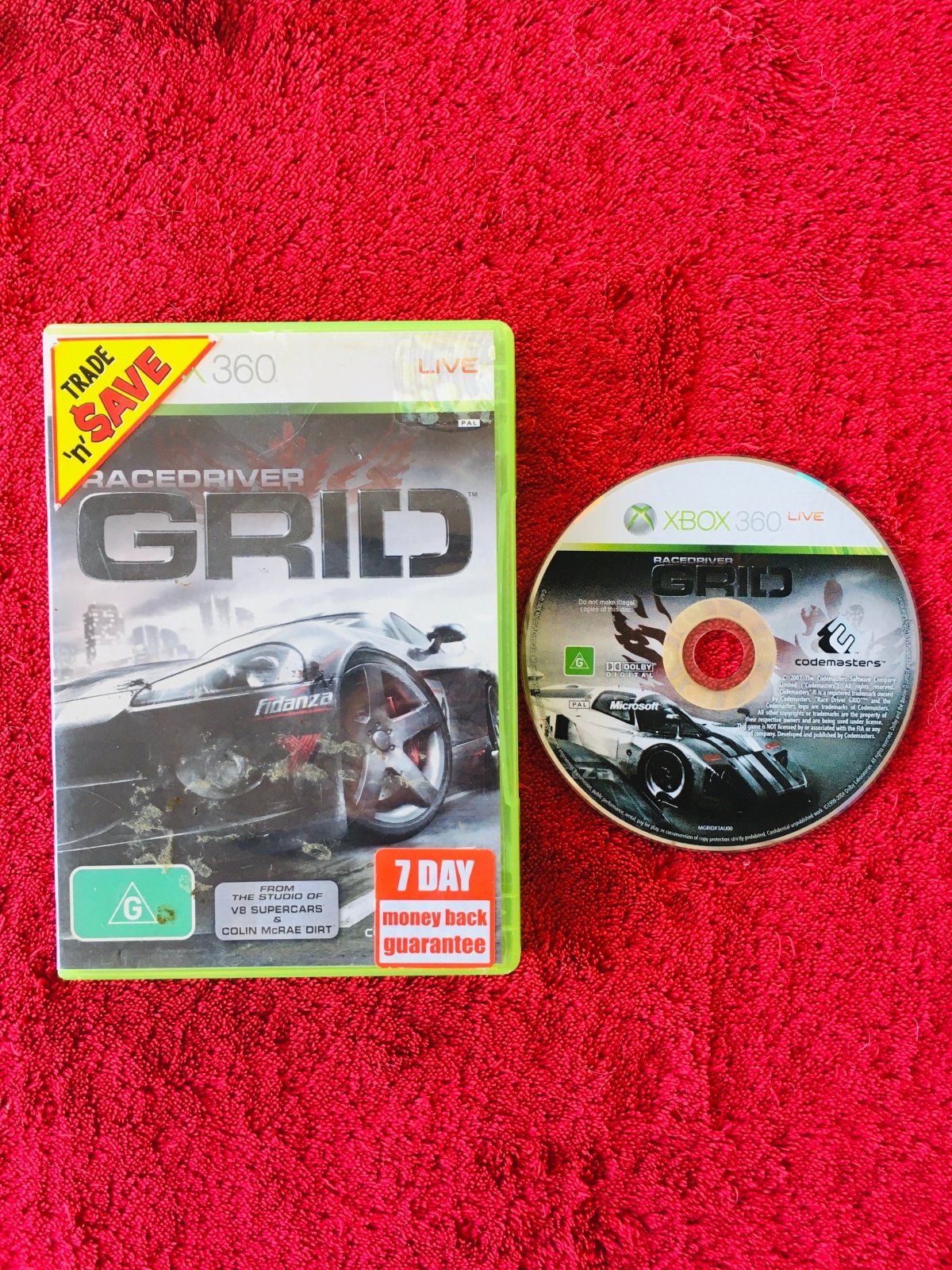 Grid - XBOX360 Game - Xbox 360, Games, Driving and racing - Level Up Gaming NZ