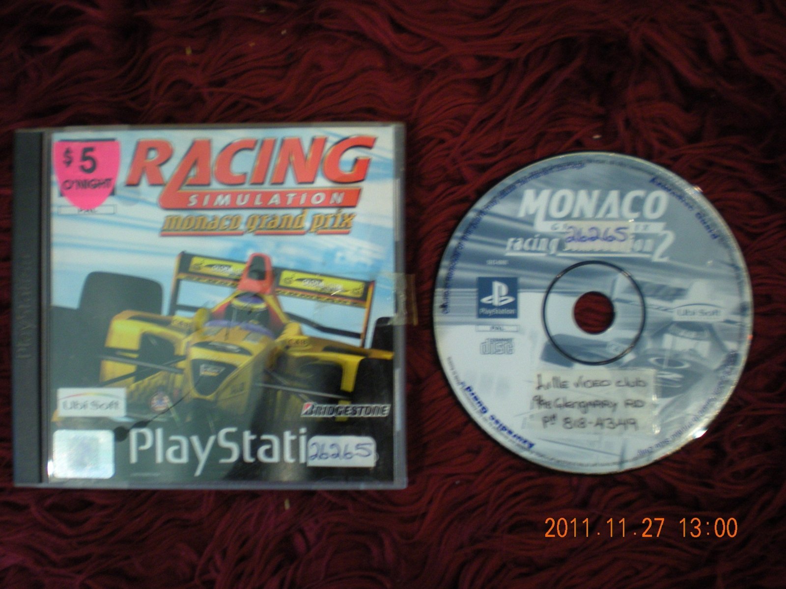 Monaco Grand Prix - PS1 Game - PlayStation, Games, Driving and racing - Level Up Gaming NZ