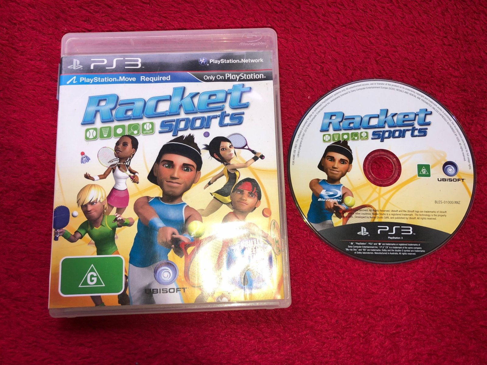 Racket Sports - PS3 MOVE Game - PlayStation 3, Games, Sports - Level Up Gaming NZ