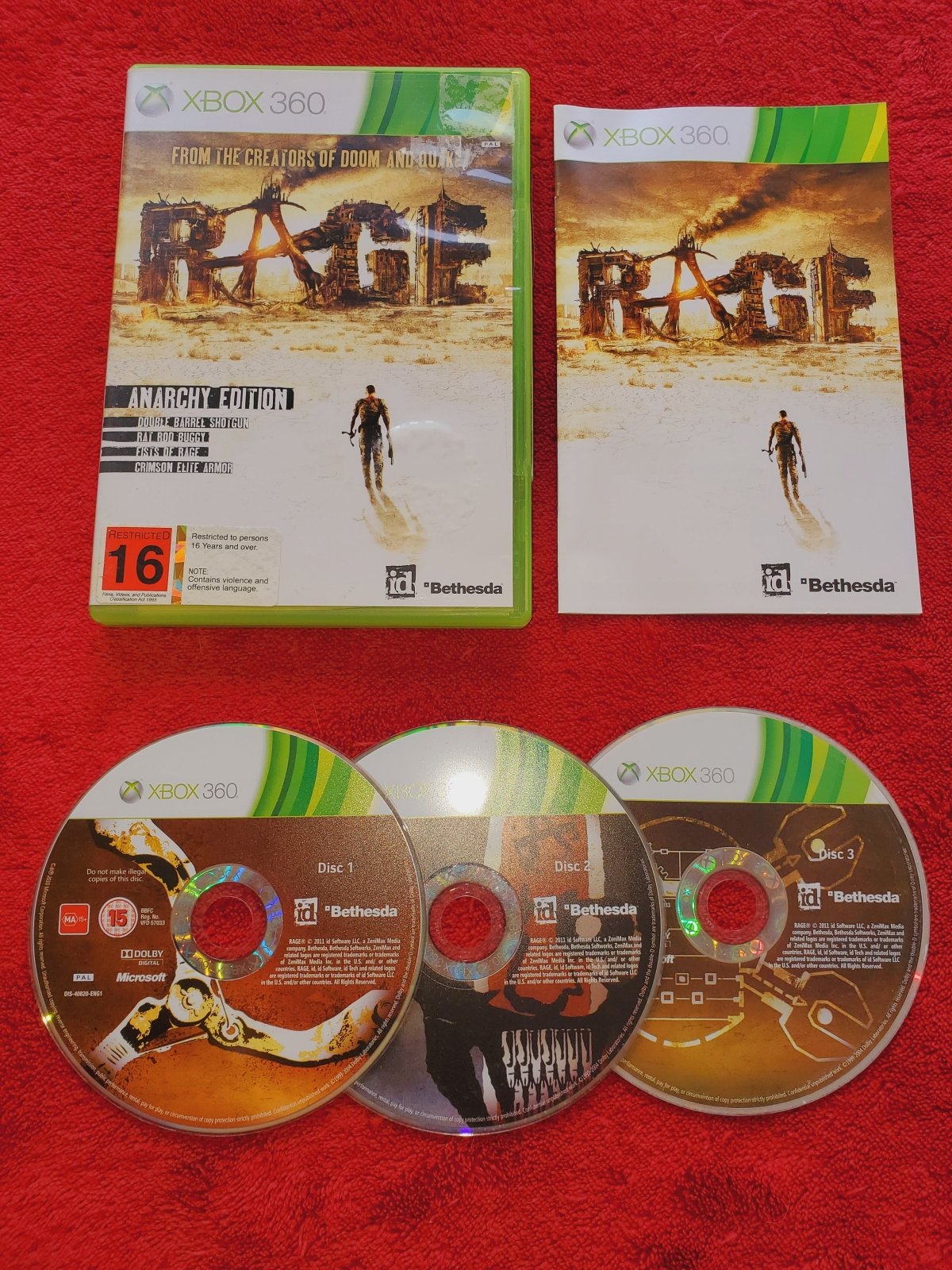 Rage - 8/10 XBOX360 Game - Xbox 360, Games, Shooter - Level Up Gaming NZ