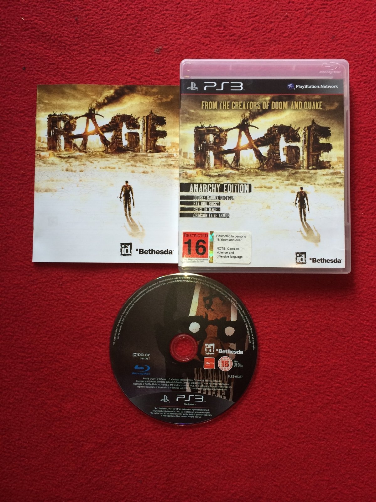 Rage - 8/10 PS3 Game - PlayStation 3, Games, Shooter - Level Up Gaming NZ