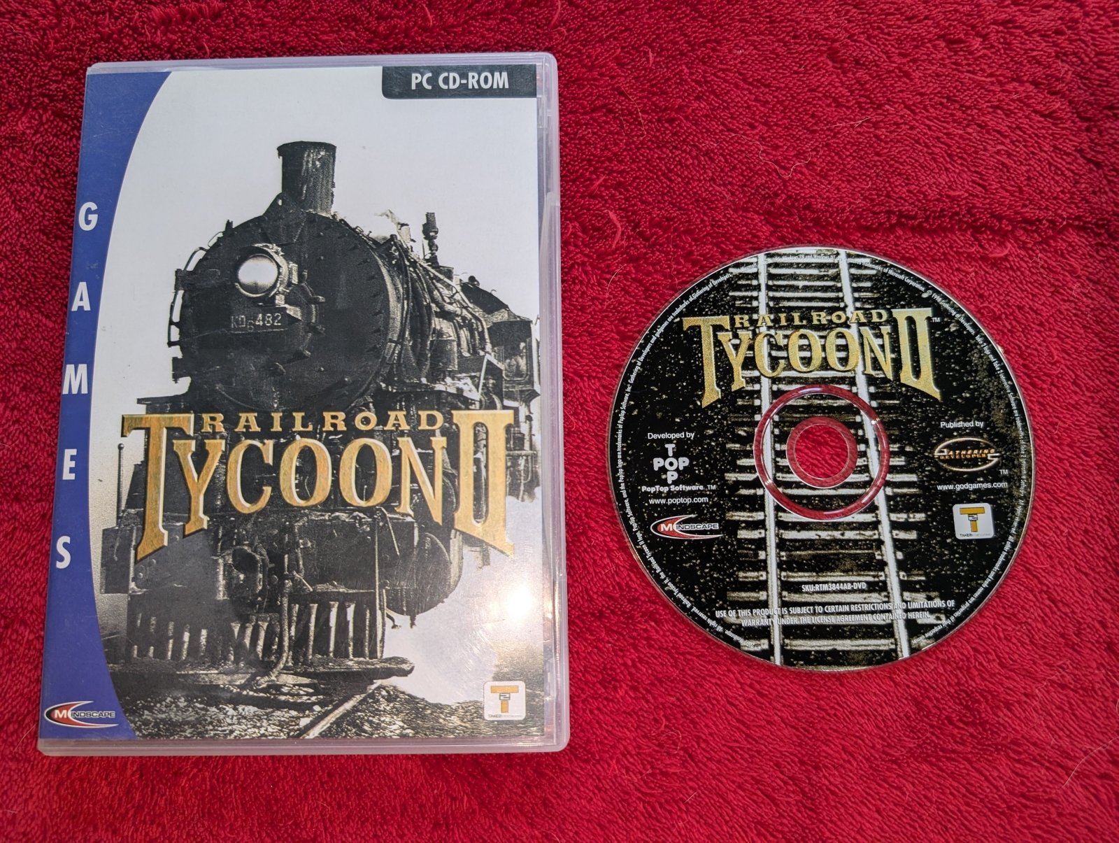 Railroad Tycoon 2 - 9.1/10! PC Game - PC games, Strategy and puzzle - Level Up Gaming NZ