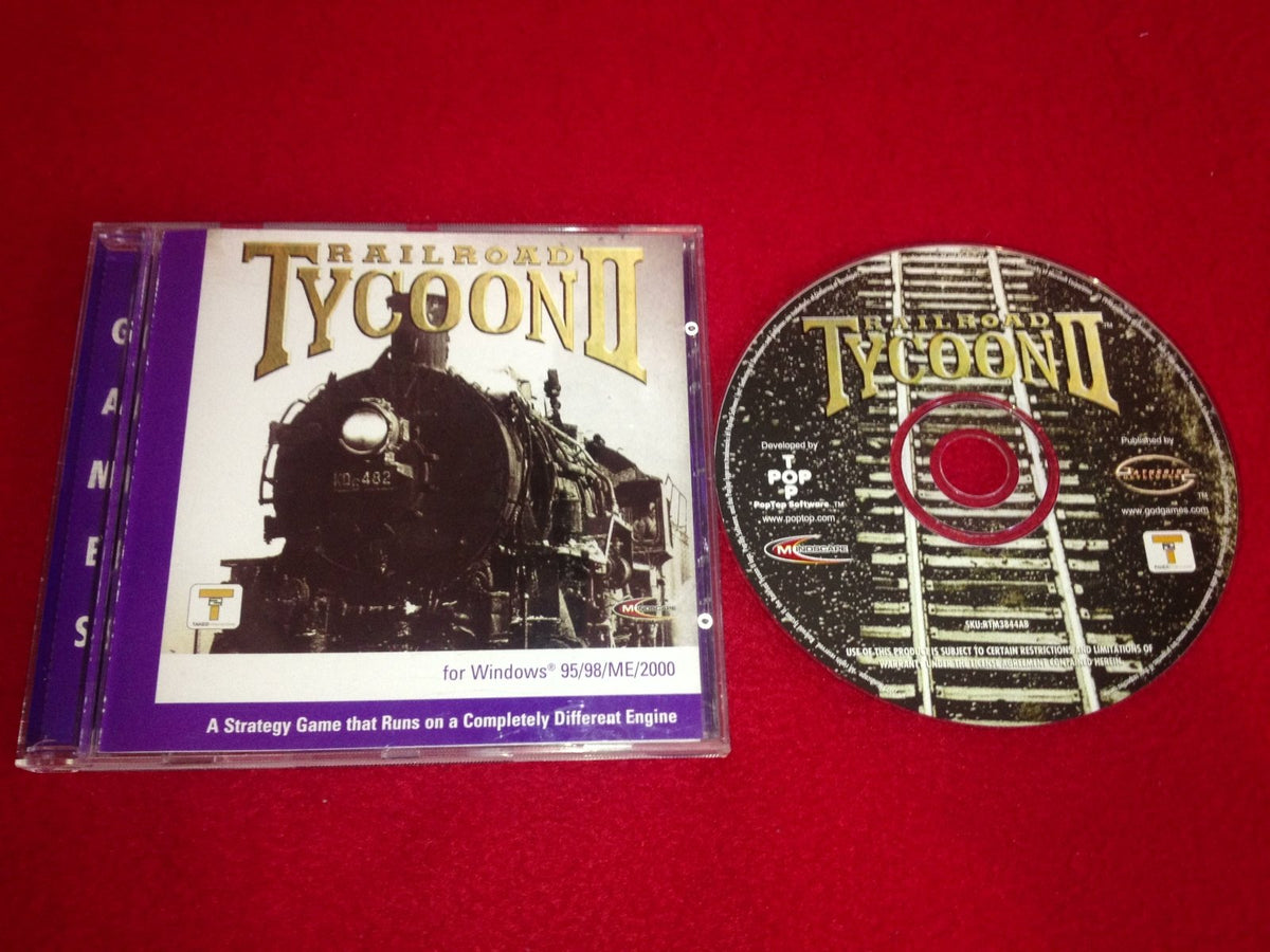 Railroad Tycoon 2 - 9.1/10! PC Game - PC games, Strategy and puzzle - Level Up Gaming NZ