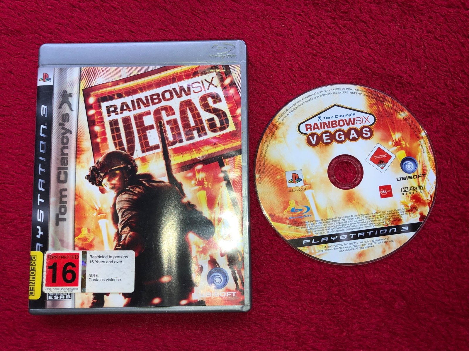 Tom Clancy's Rainbow Six: Vegas - PS3 Game - PlayStation 3, Games, Shooter - Level Up Gaming NZ