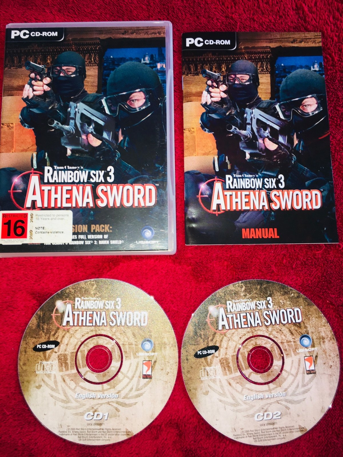 Rainbow Six 3: Athena Sword - PC Game - PC games, Shooter - Level Up Gaming NZ
