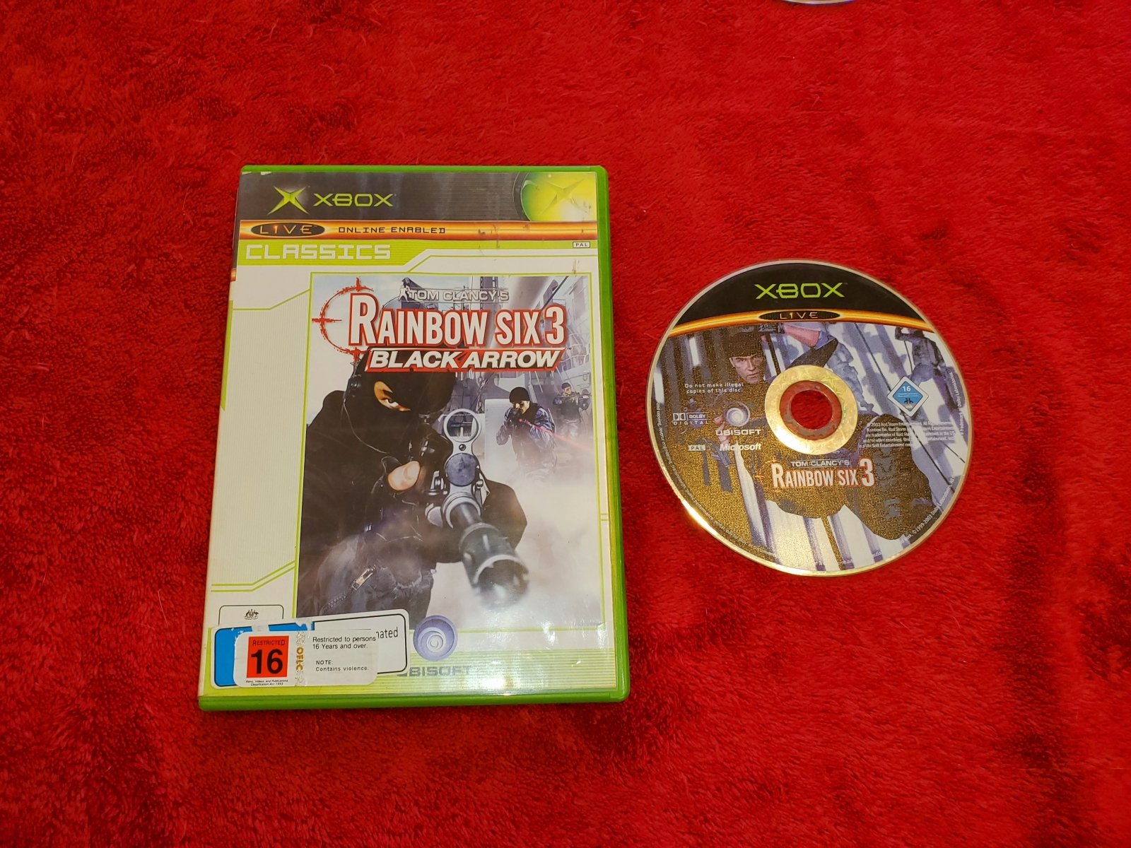 Rainbow Six 3: Black Arrow - XBOX Game - Xbox, Games, Shooter - Level Up Gaming NZ