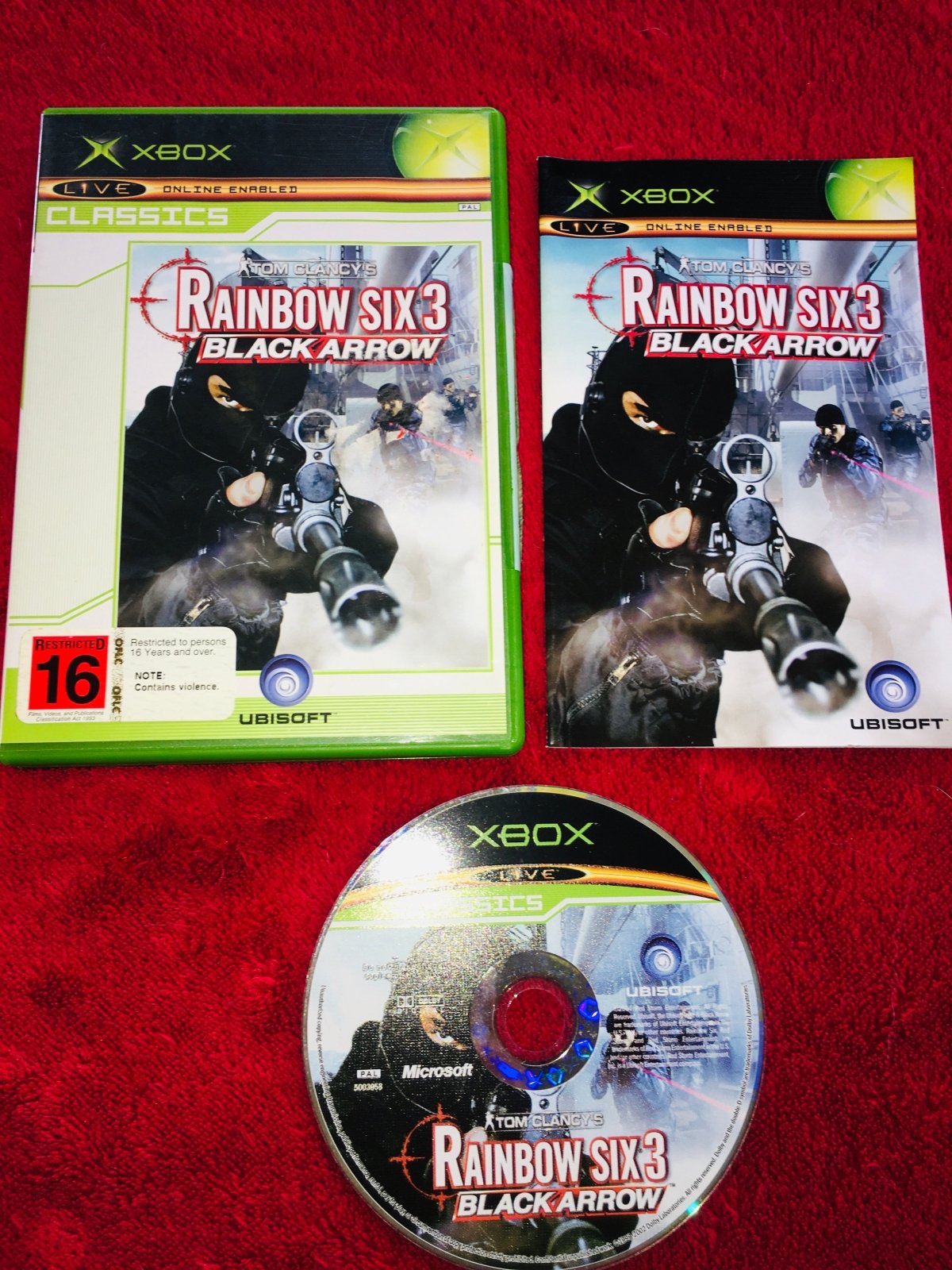 Rainbow Six 3: Black Arrow - XBOX Game - Xbox, Games, Shooter - Level Up Gaming NZ