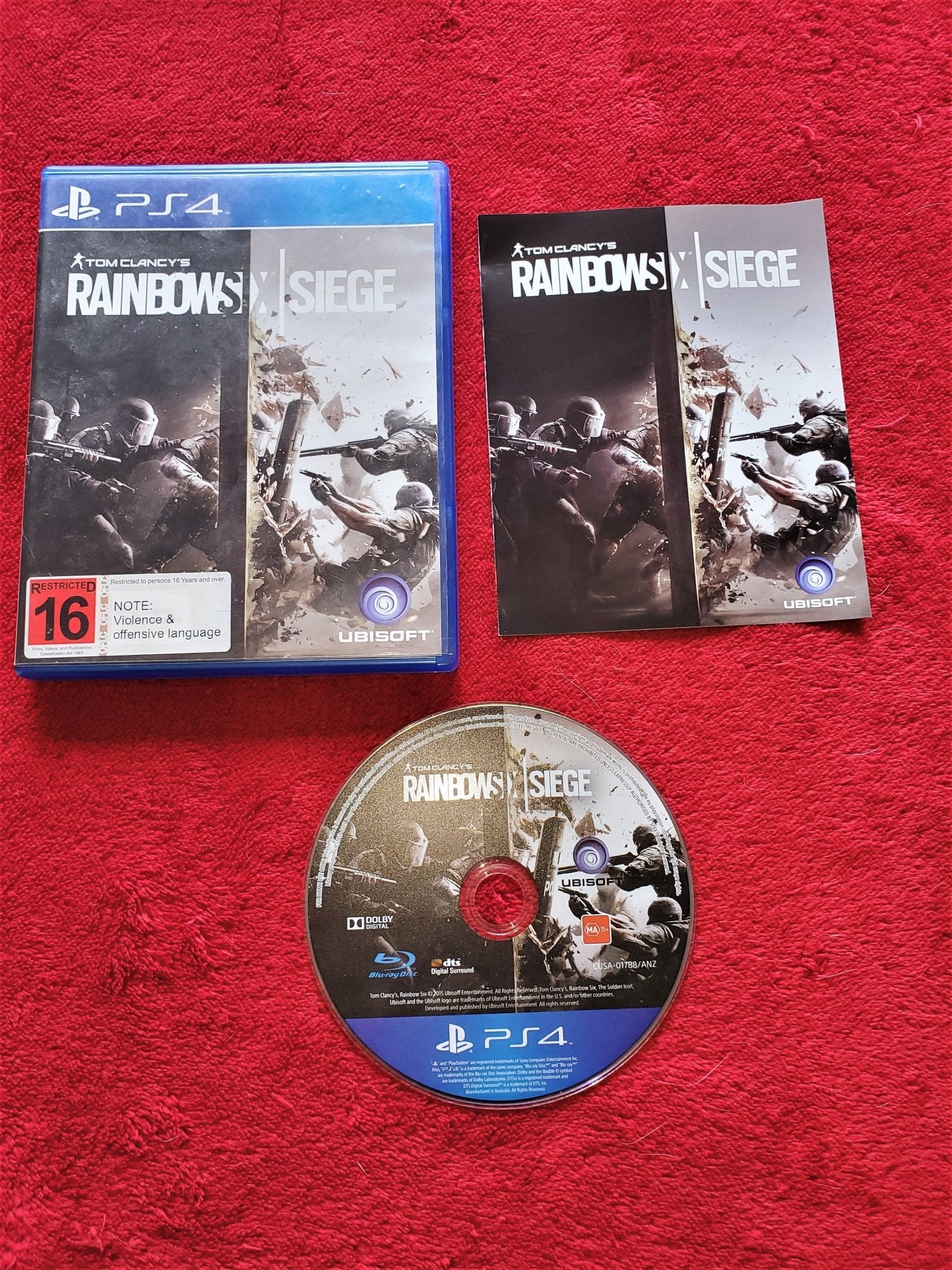 Tom Clancy's Rainbow Six Siege - 8.5/10! PS4 Game - PS4 - PlayStation 4, Games - Level Up Gaming NZ