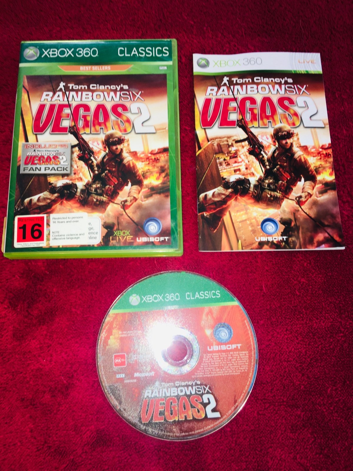 Tom Clancy's Rainbow Six: Vegas 2 COMPLETE - Xbox 360 Game - Xbox 360, Games, Shooter - Level Up Gaming NZ