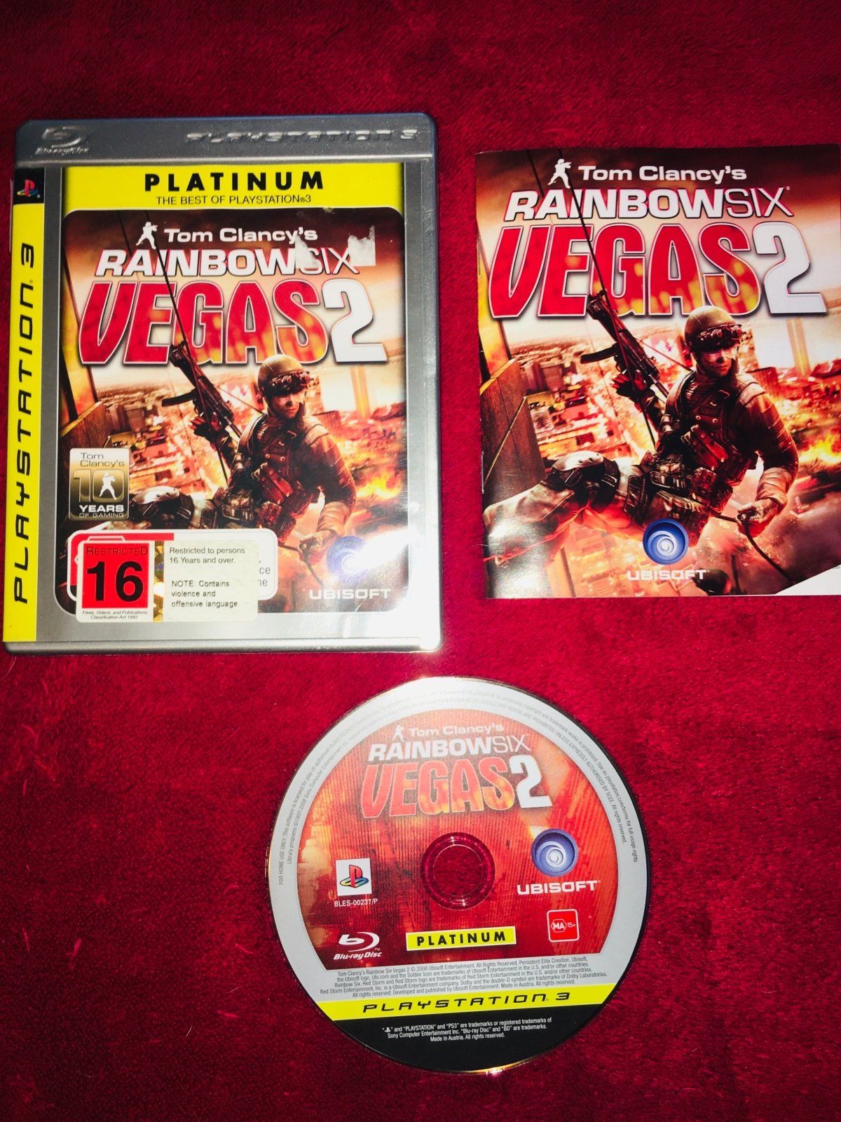 Tom Clancy's Rainbow Six: Vegas 2 - PS3 Game - PlayStation 3, Games, Shooter - Level Up Gaming NZ