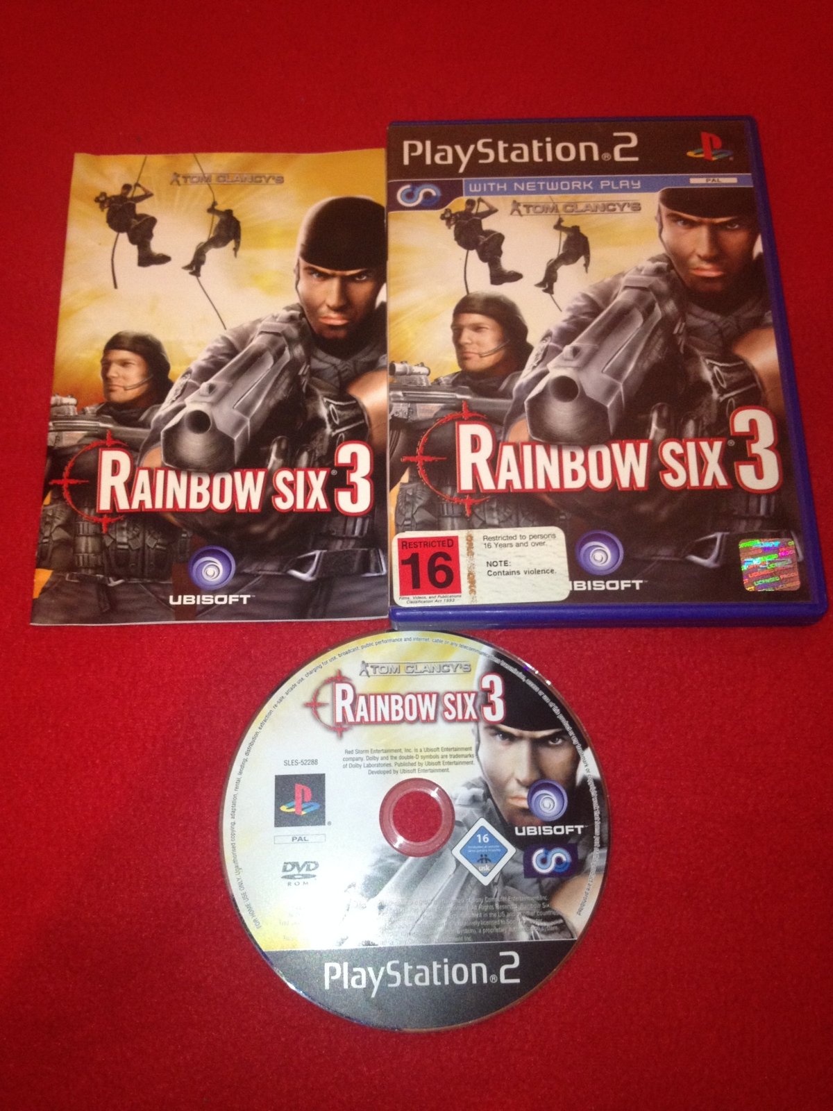 Tom Clancy's Rainbow Six 3 - NEAR NEW PS2 Game - PlayStation 2, Games, Shooter - Level Up Gaming NZ