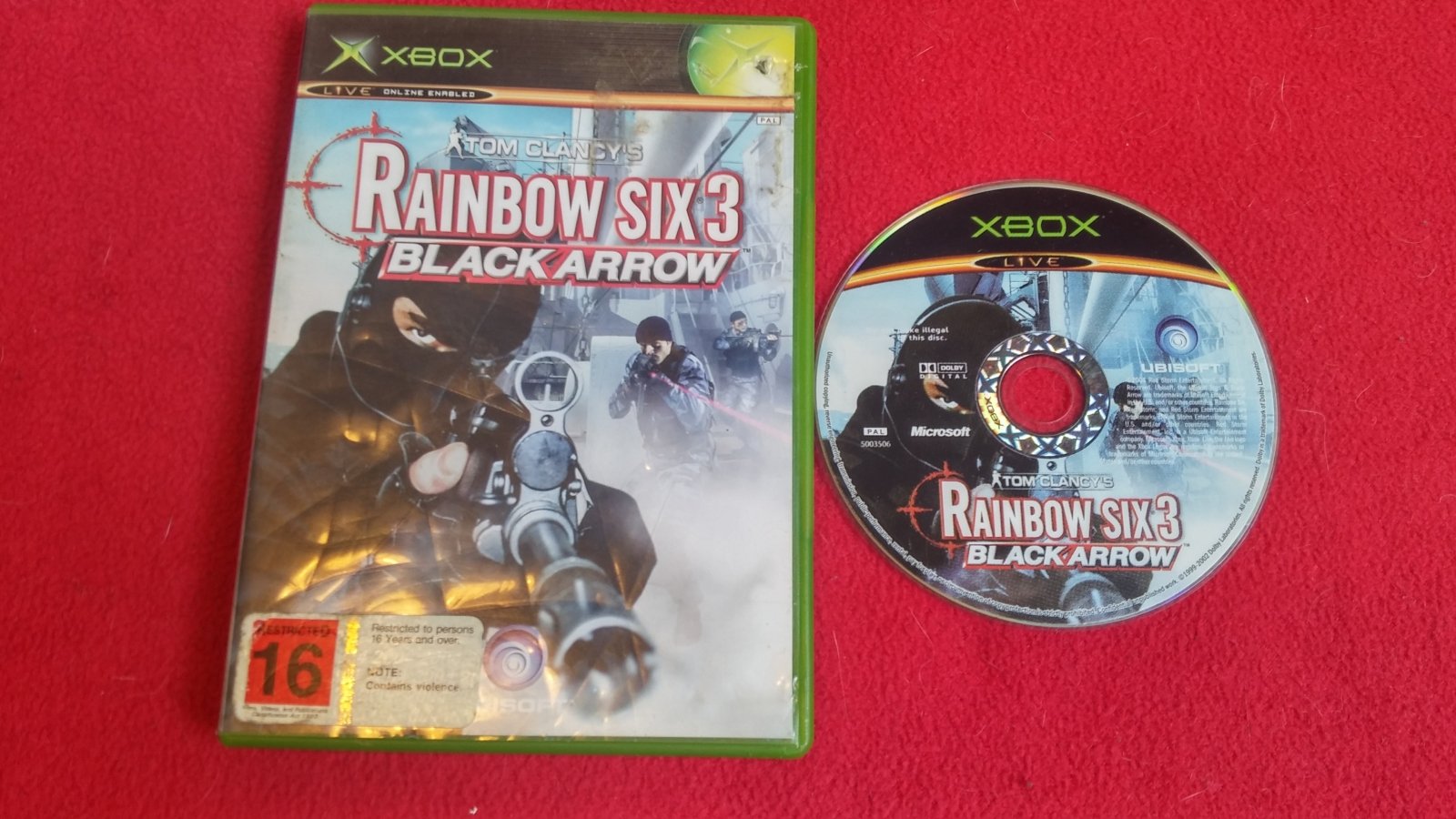 Rainbow Six 3: Black Arrow - XBOX Game - Xbox, Games, Shooter - Level Up Gaming NZ