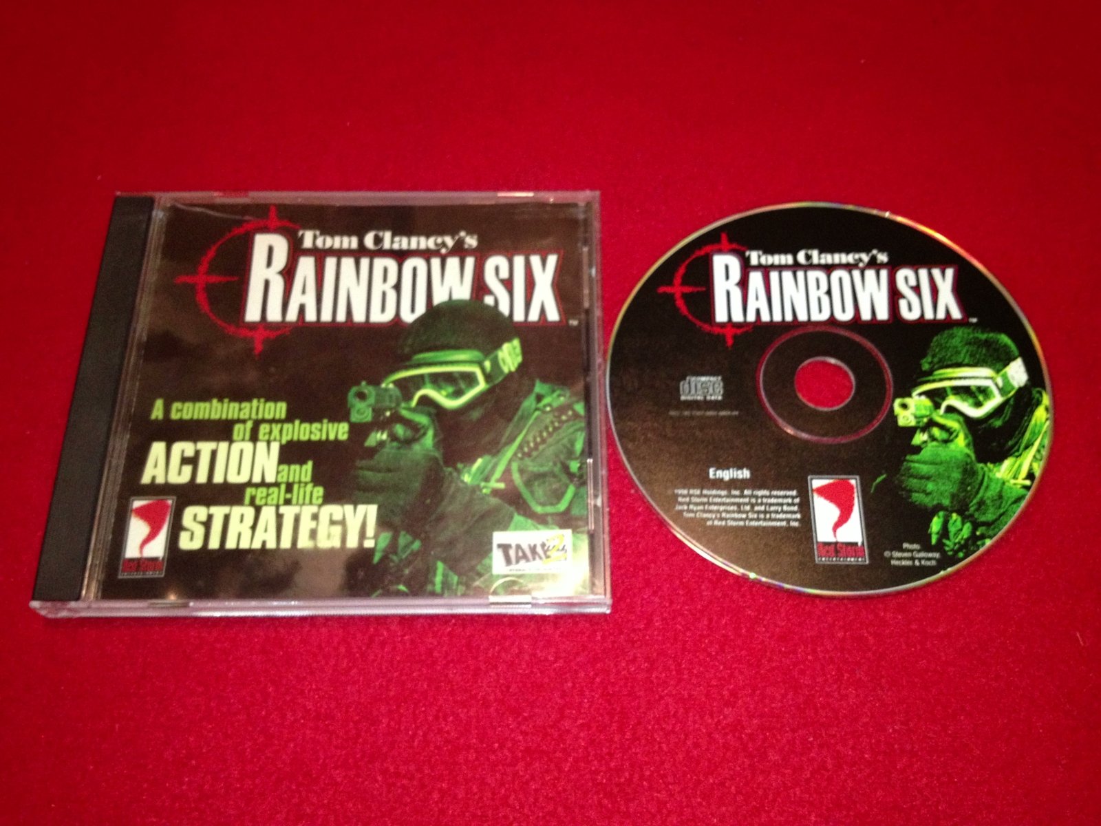 Tom Clancy's Rainbow Six - PC Game - PC games, Strategy and puzzle - Level Up Gaming NZ