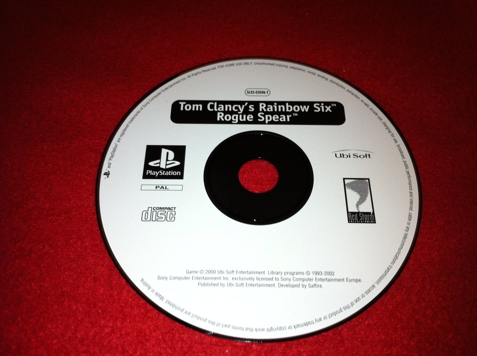 Rainbow Six: Rogue Spear - PS1 Game - PlayStation, Games, Shooter - Level Up Gaming NZ