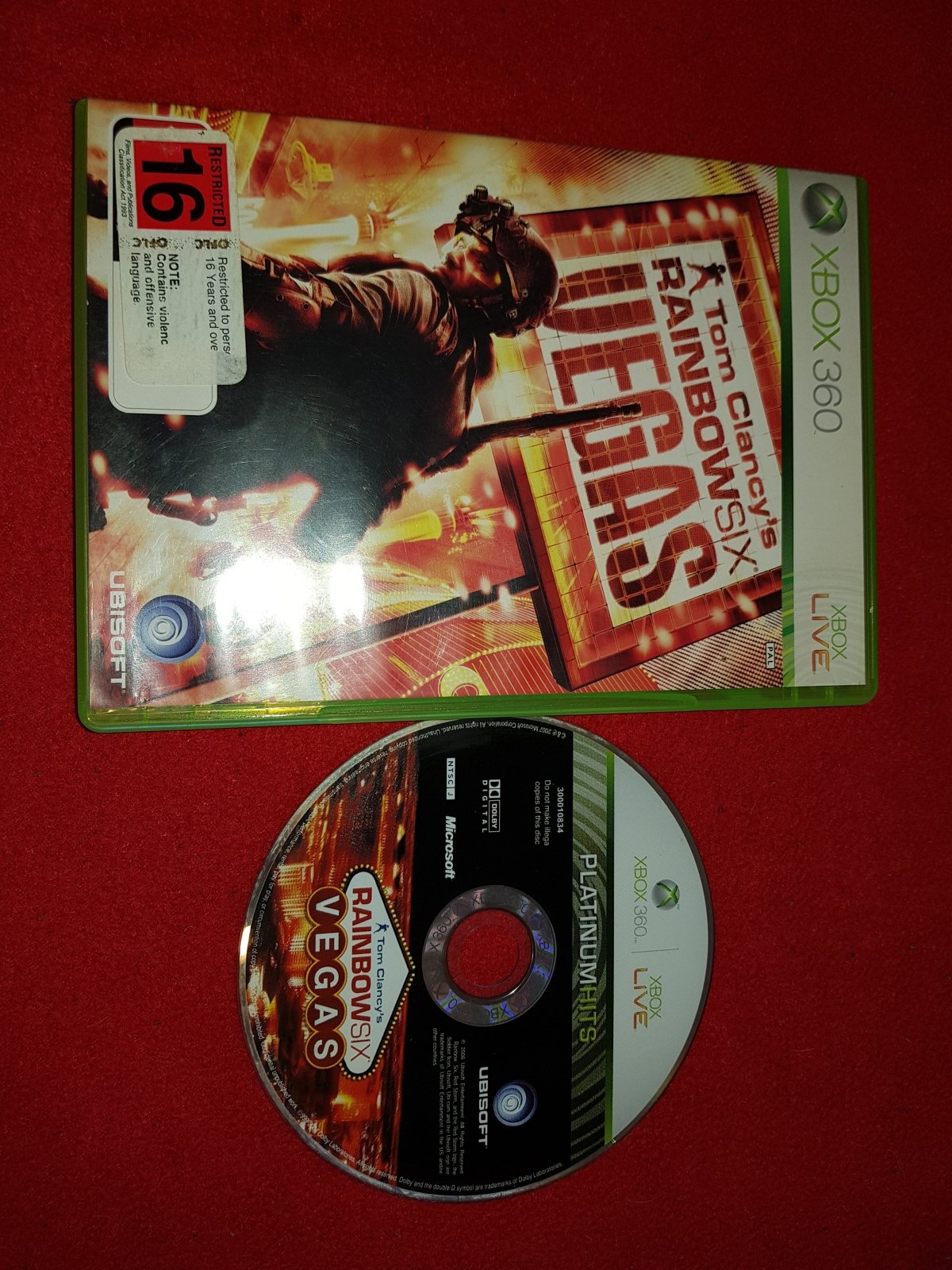 Rainbow Six: Vegas - 9.4/10! XBOX360 Game - Xbox 360, Games, Shooter - Level Up Gaming NZ