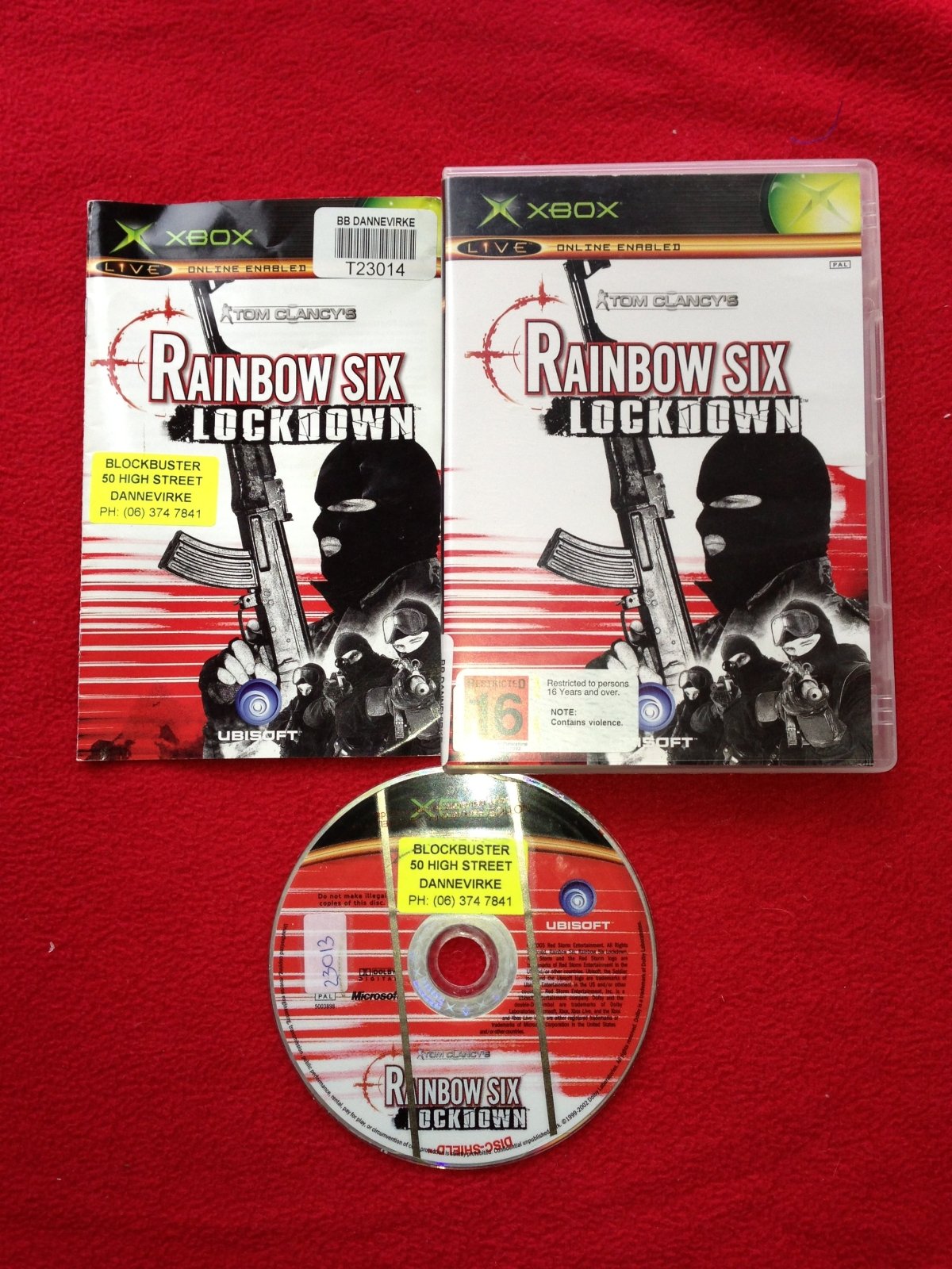 Rainbow Six: Lockdown - XBOX Game - Xbox, Games, Shooter - Level Up Gaming NZ