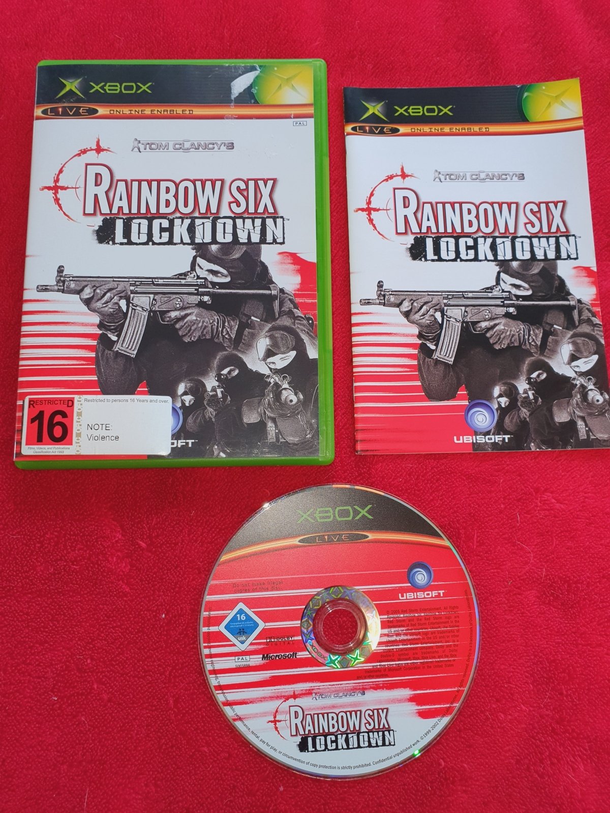 Rainbow Six: Lockdown - XBOX Game - Xbox, Games, Shooter - Level Up Gaming NZ