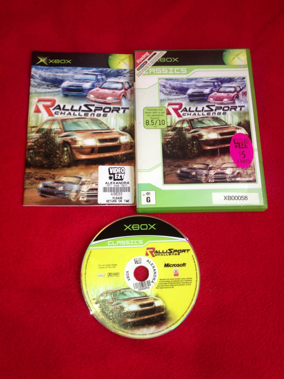 RalliSport Challenge - 9.1/10! XBOX Game - Xbox, Games, Driving and racing - Level Up Gaming NZ
