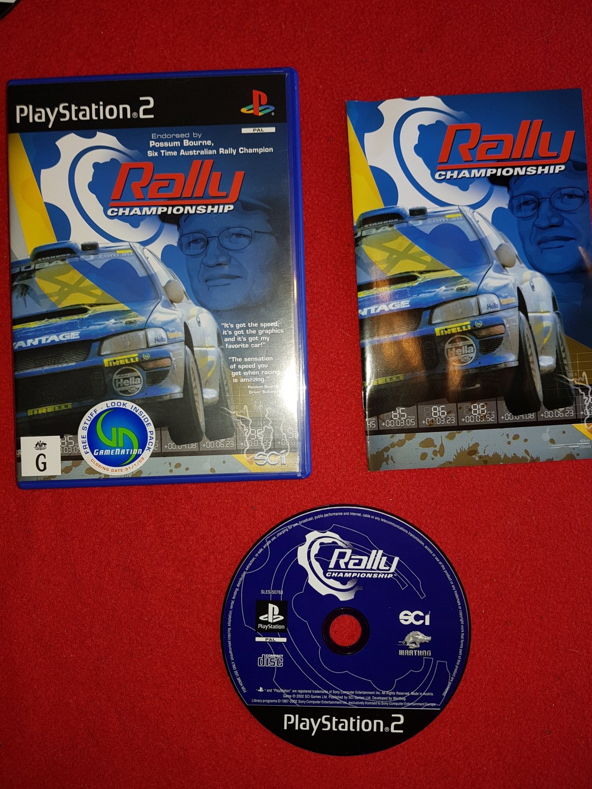 Rally Championship - PS2 Game - PlayStation 2, Games, Driving and racing - Level Up Gaming NZ