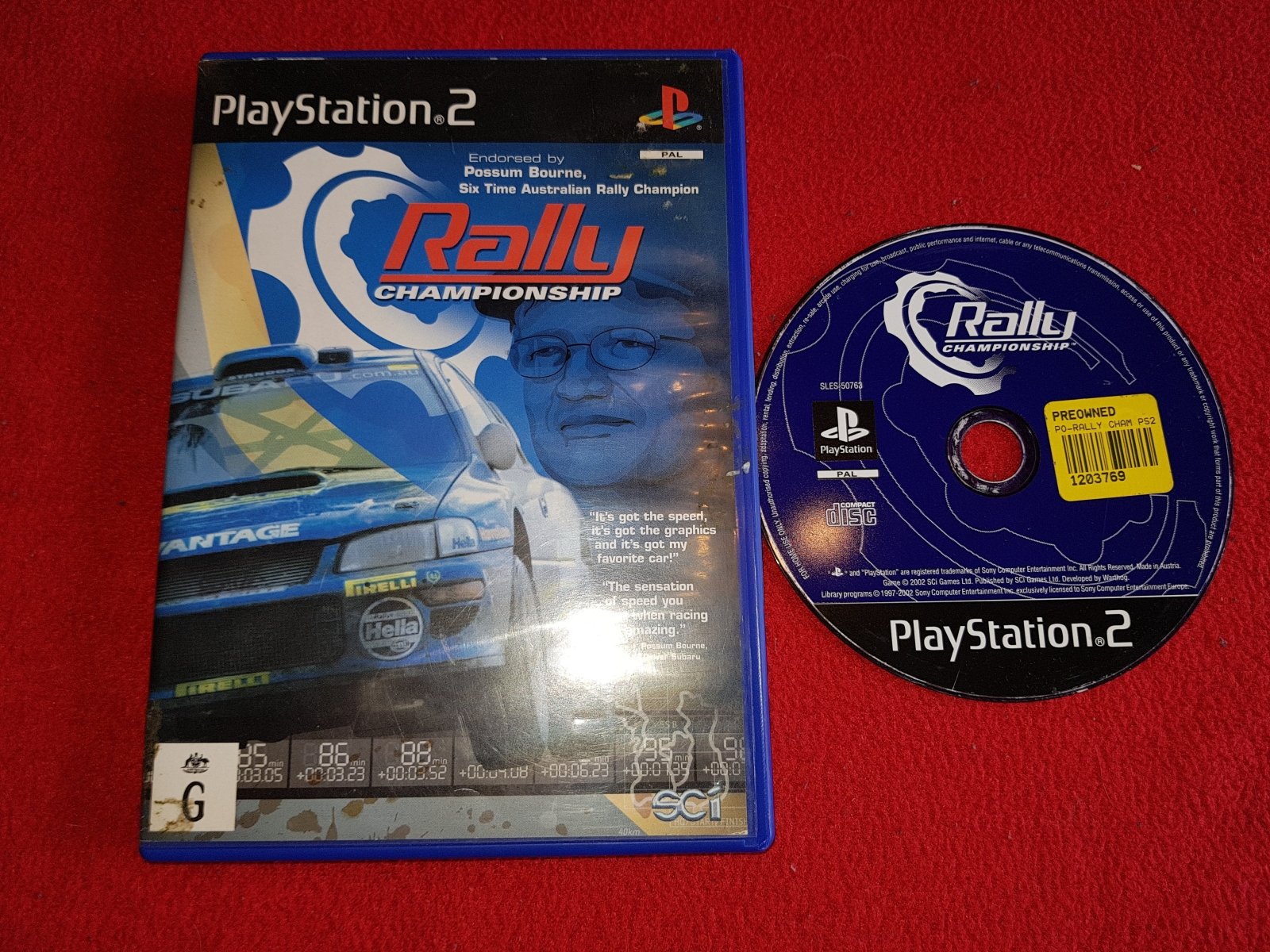 Rally Championship - PS2 Game - PlayStation 2, Games, Driving and racing - Level Up Gaming NZ