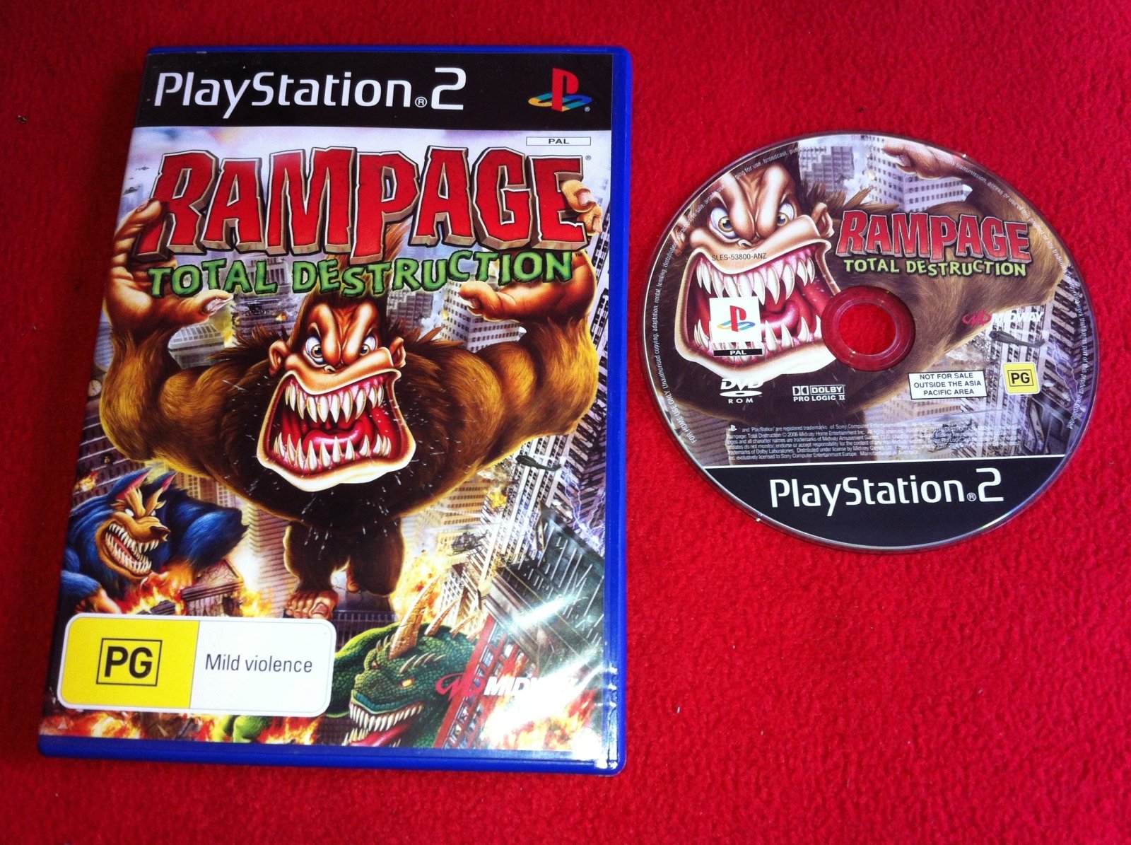 Rampage: Total Destruction - PS2 Game - PlayStation 2, Games, Action and adventure - Level Up Gaming NZ