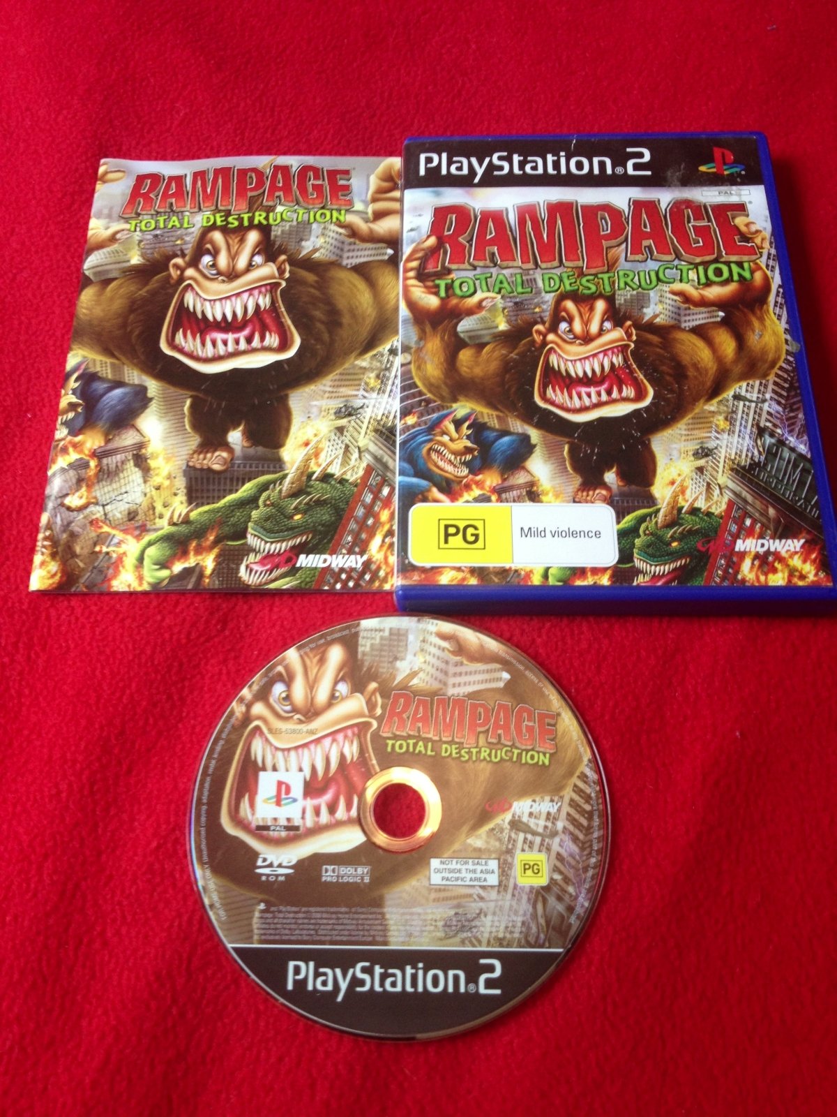 Rampage: Total Destruction - RARE PS2 Game - PlayStation 2, Games, Action and adventure - Level Up Gaming NZ