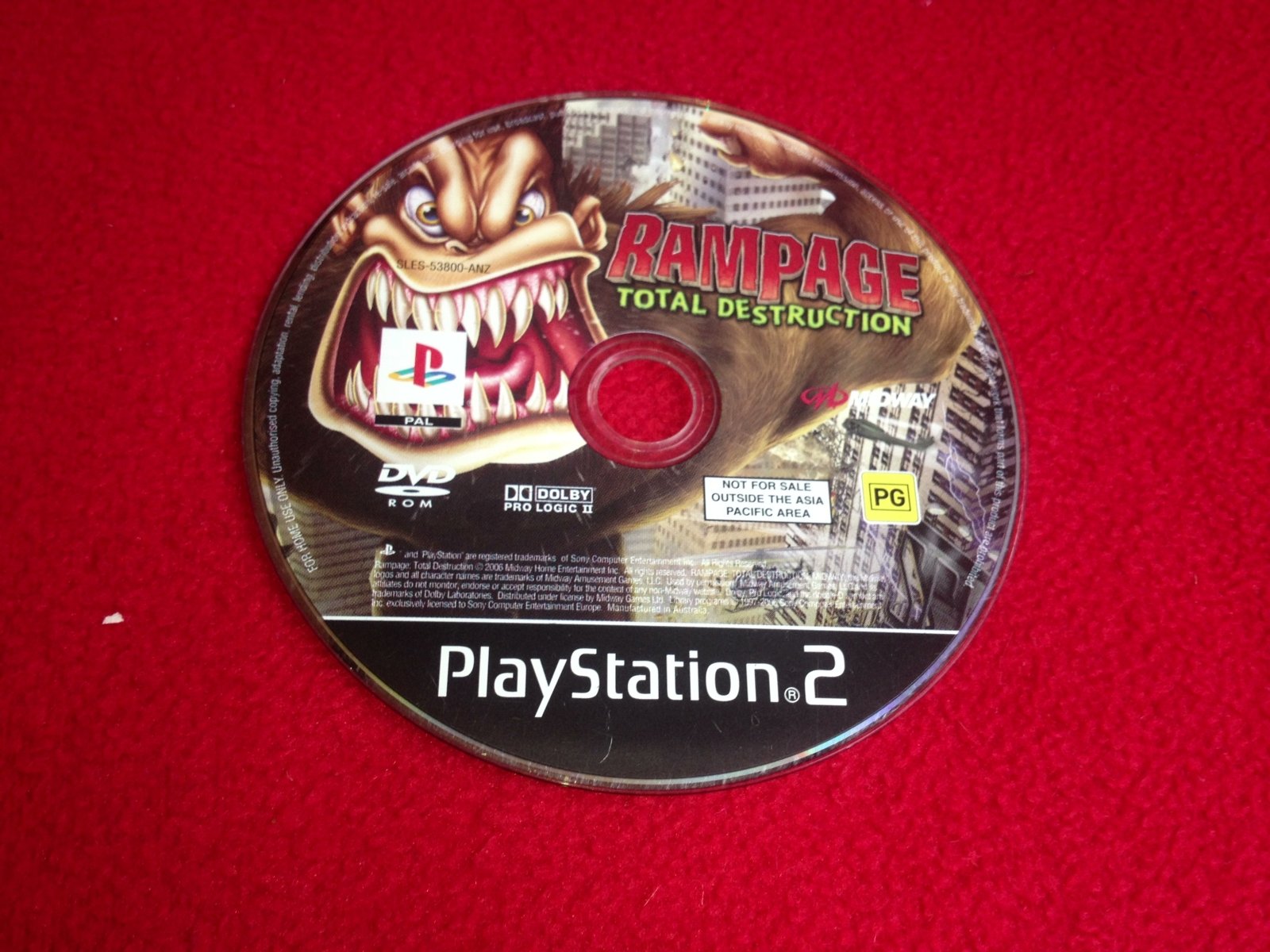 Rampage: Total Destruction - PS2 Game - PlayStation 2, Games, Action and adventure - Level Up Gaming NZ