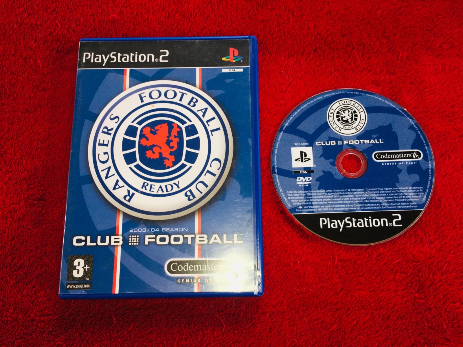 Rangers Club Football - PS2 Game - PlayStation 2, Games, Sports - Level Up Gaming NZ