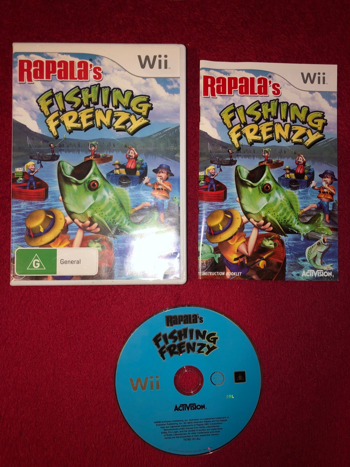 Rapala's Fishing Frenzy - Wii Game - Wii, Games, Sports - Level Up Gaming NZ