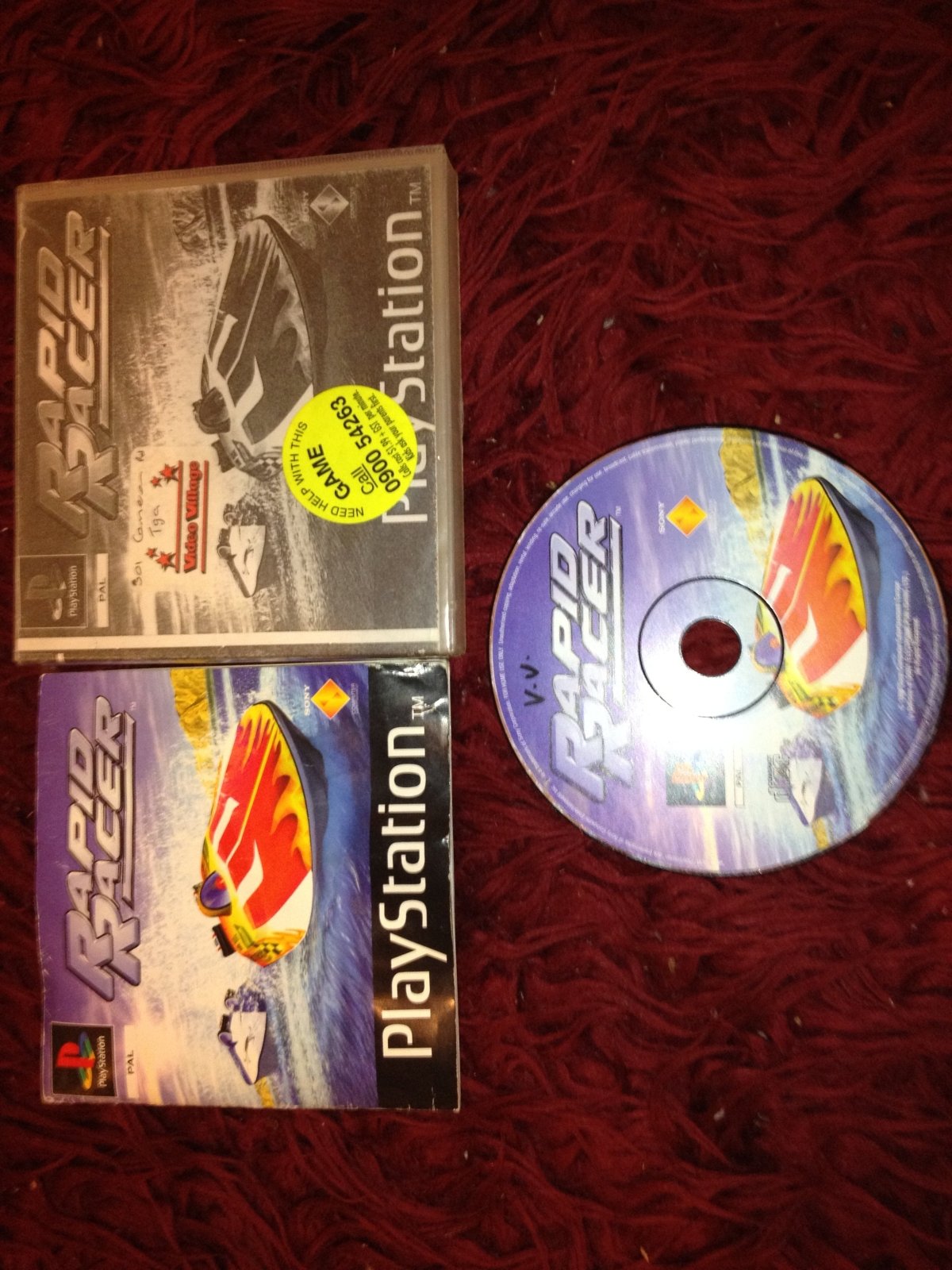 Rapid Racer - PS1 Game - PlayStation, Games, Driving and racing - Level Up Gaming NZ