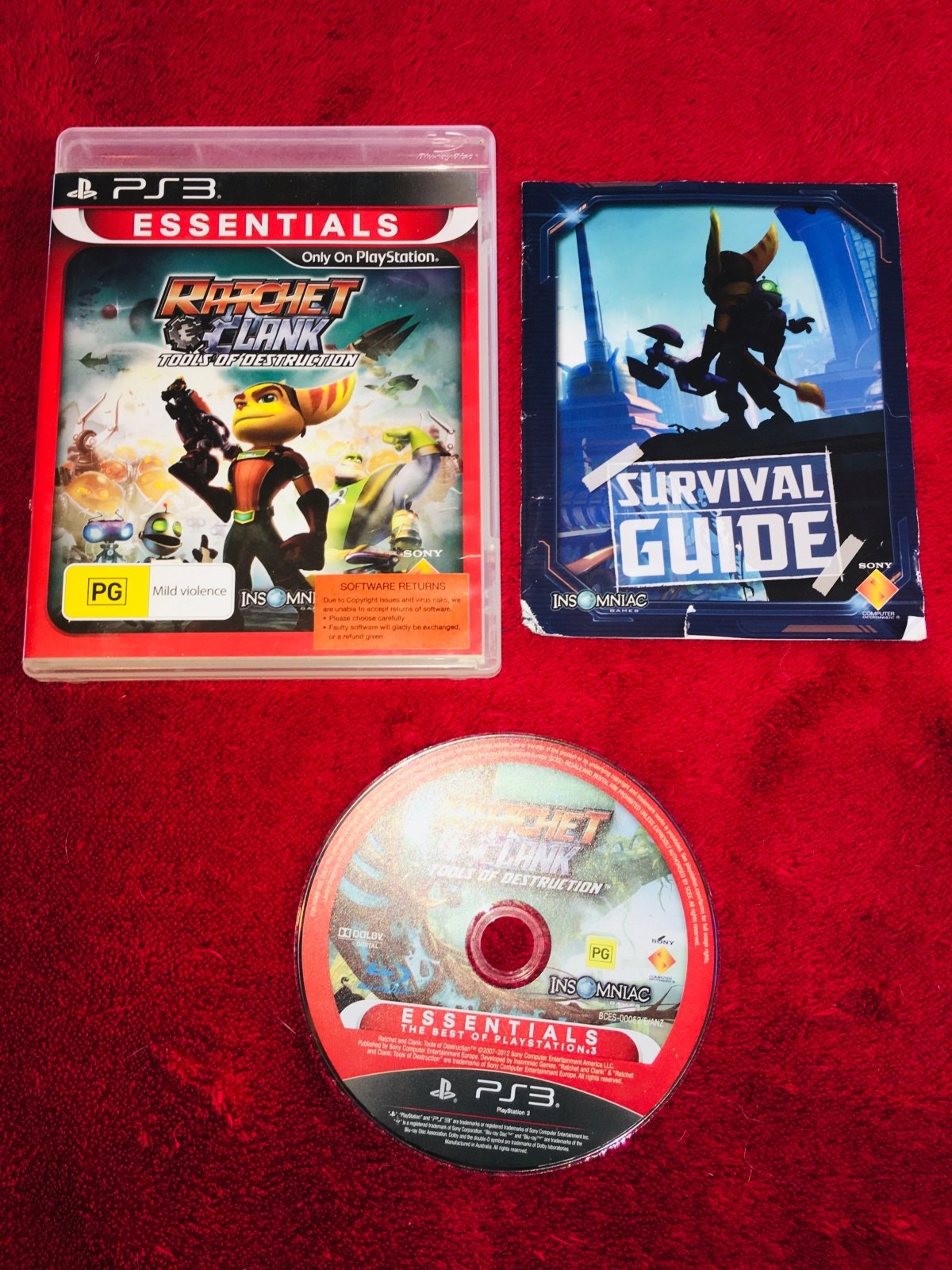 Ratchet & Clank: Tools of Destruction - PS3 Game - PlayStation 3, Games, Action and adventure - Level Up Gaming NZ