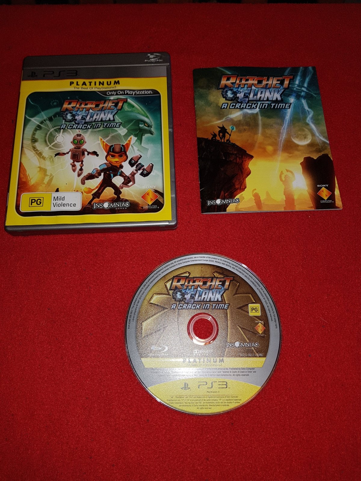 Ratchet & Clank: A Crack in Time - AS NEW PS3 Game - PlayStation 3, Games, Action and adventure - Level Up Gaming NZ