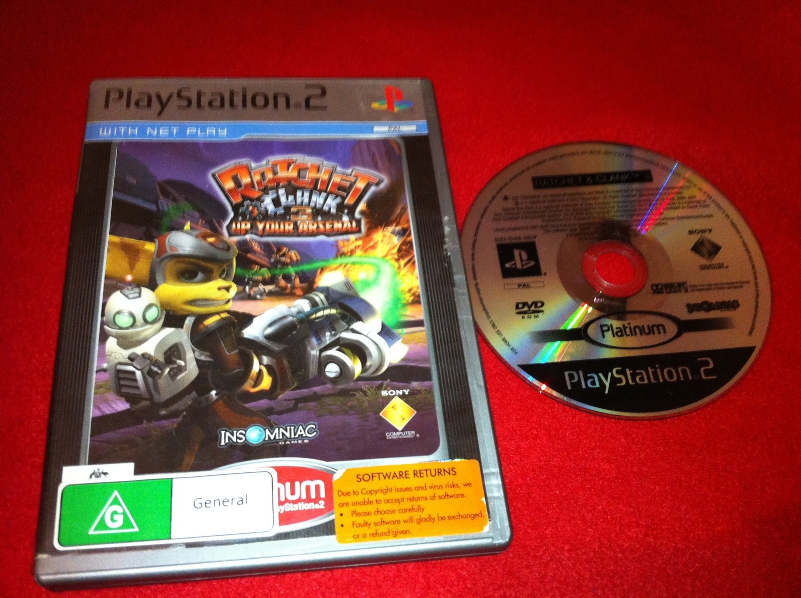 Ratchet and Clank 3: Up Your Arsenal - 8.7/10! PS2 Game - PlayStation 2, Games, Action and adventure - Level Up Gaming NZ