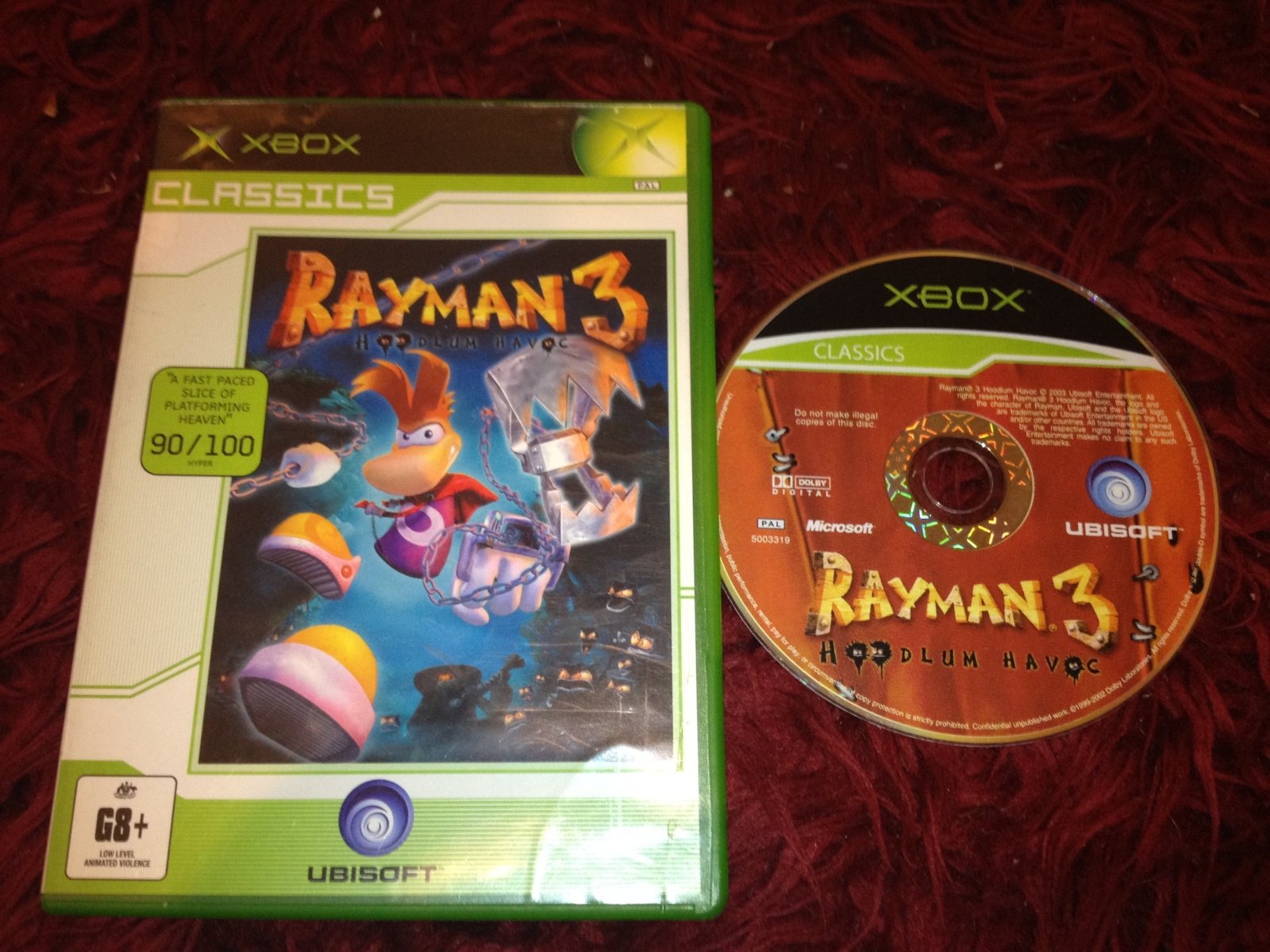Rayman 3: Hoodlum Havoc - XBOX Game - Xbox, Games, Action and adventure - Level Up Gaming NZ