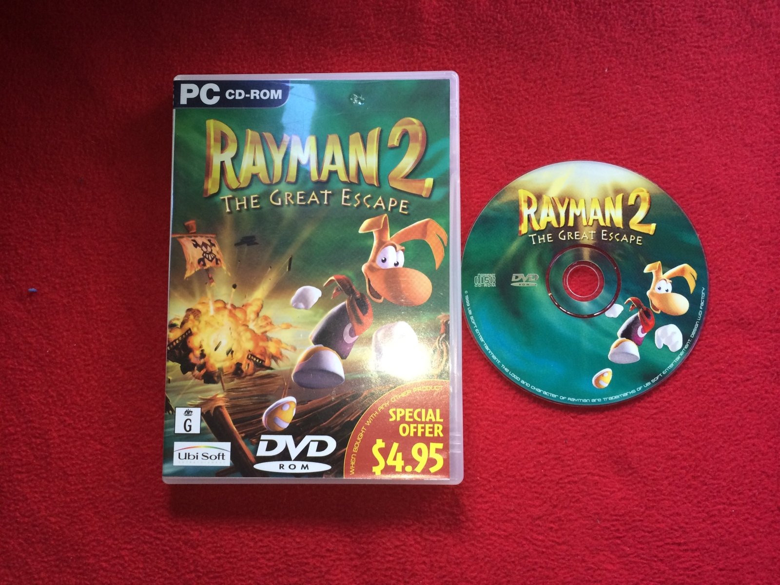 Rayman 2: The Great Escape - 9.3/10! PC Game - PC games, Action and adventure - Level Up Gaming NZ